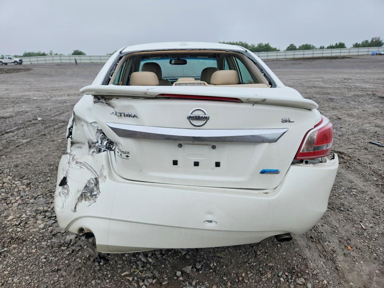2013 Nissan Altima 2.5 White vin: 1N4AL3AP7DN544437