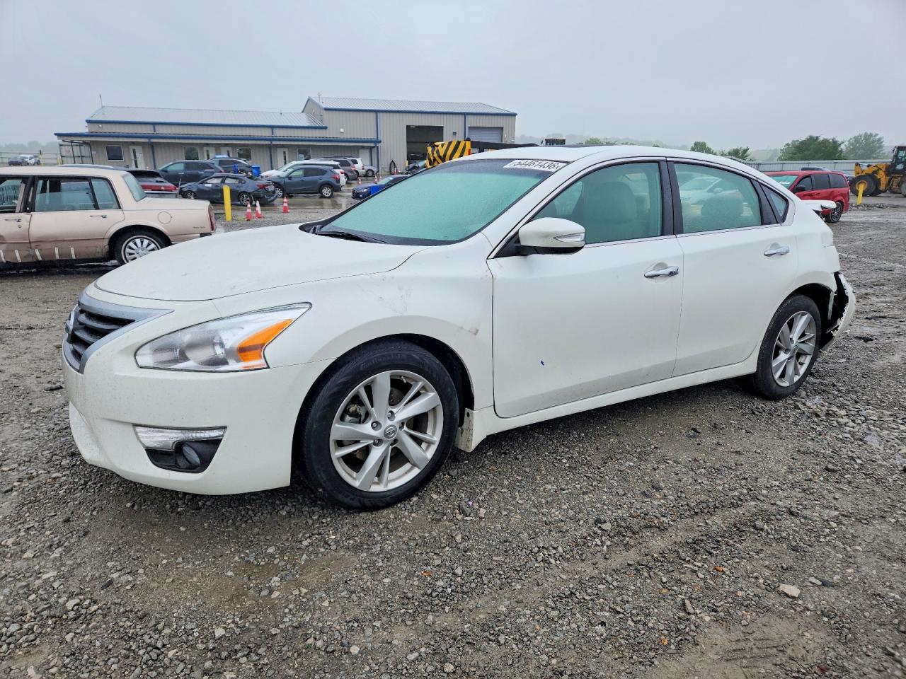 2013 Nissan Altima 2.5 White vin: 1N4AL3AP7DN544437