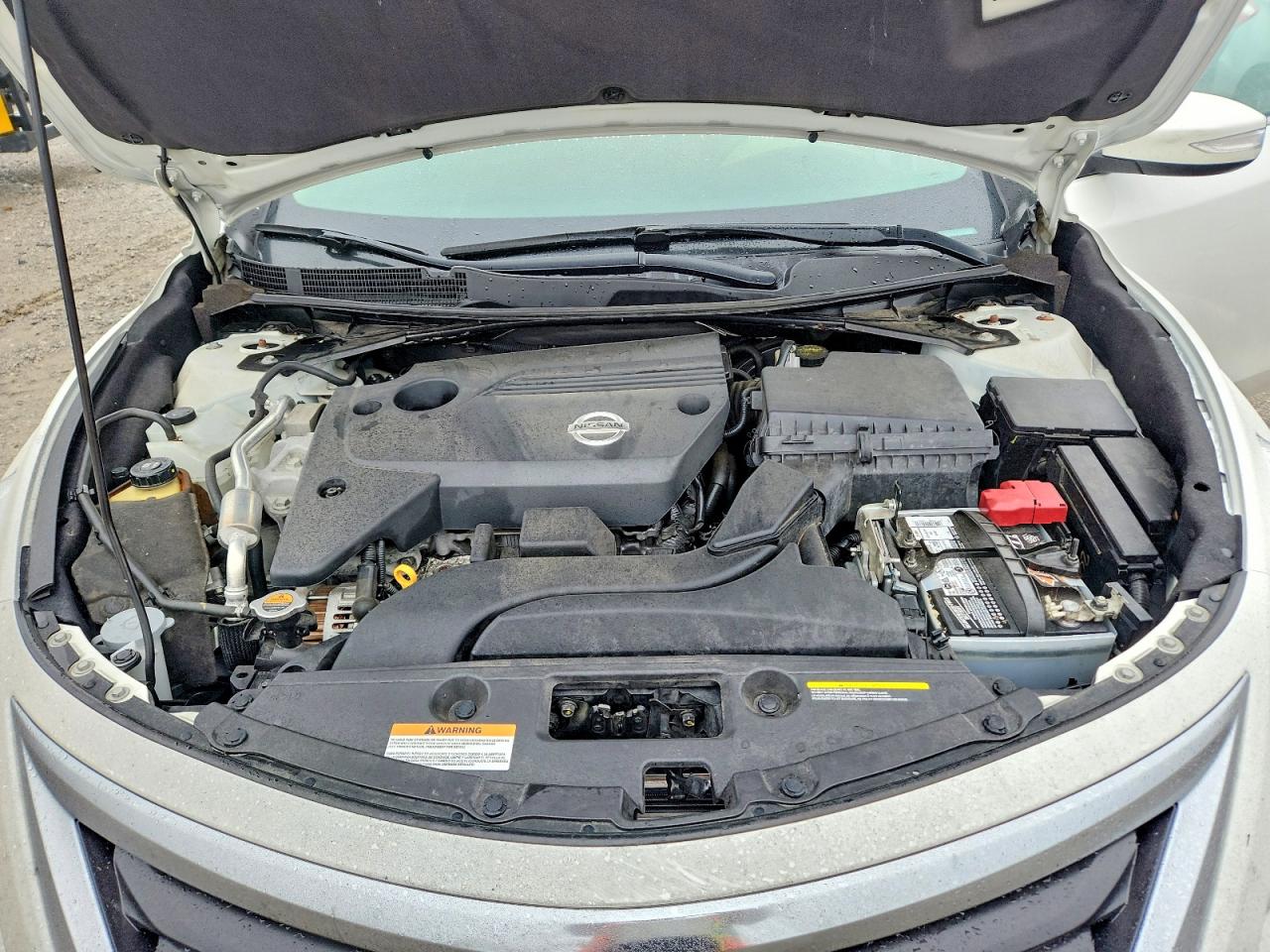 2013 Nissan Altima 2.5 White vin: 1N4AL3AP7DN544437