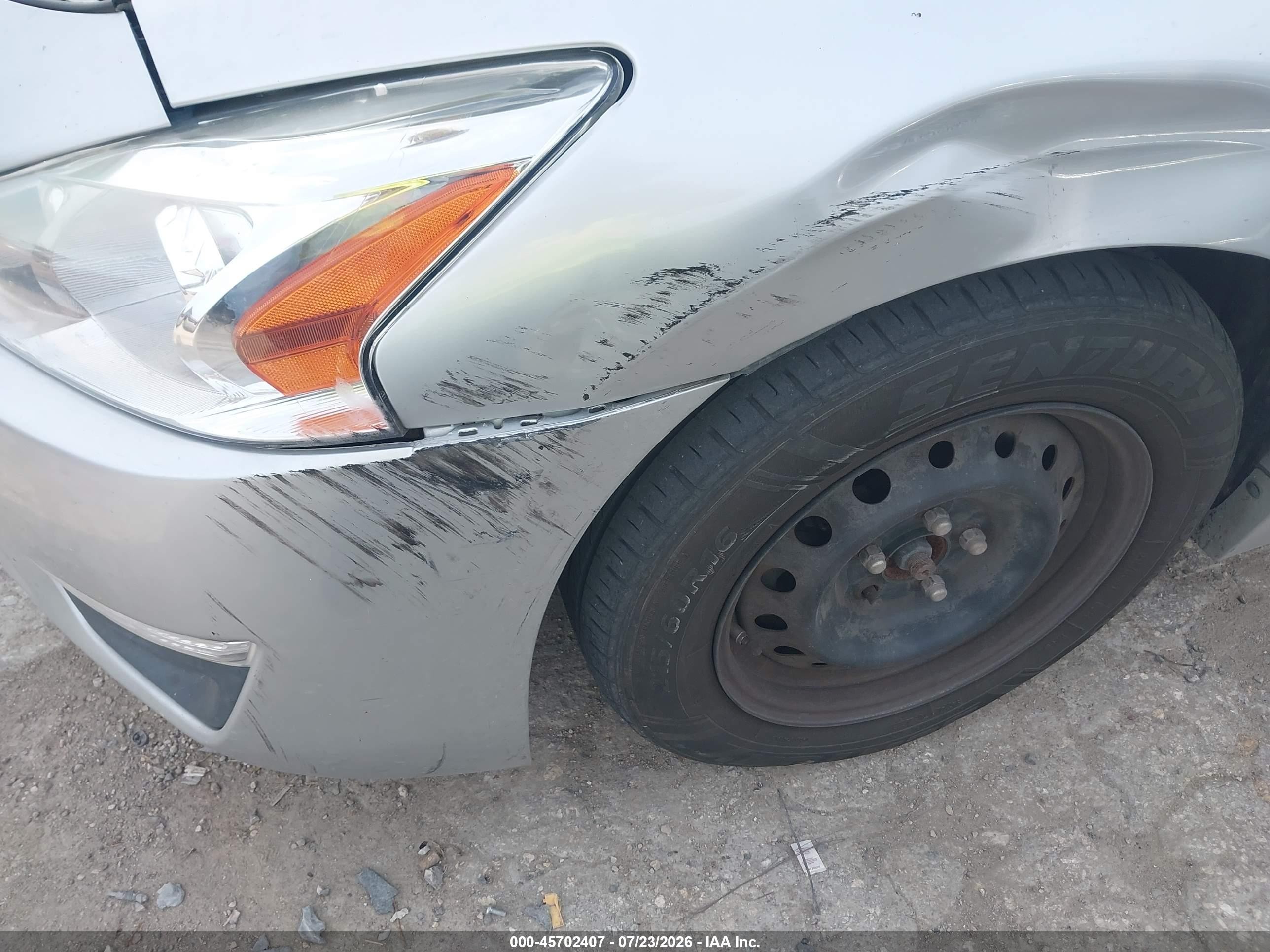 2013 Nissan Altima 2.5 S Silver vin: 1N4AL3AP7DN546219