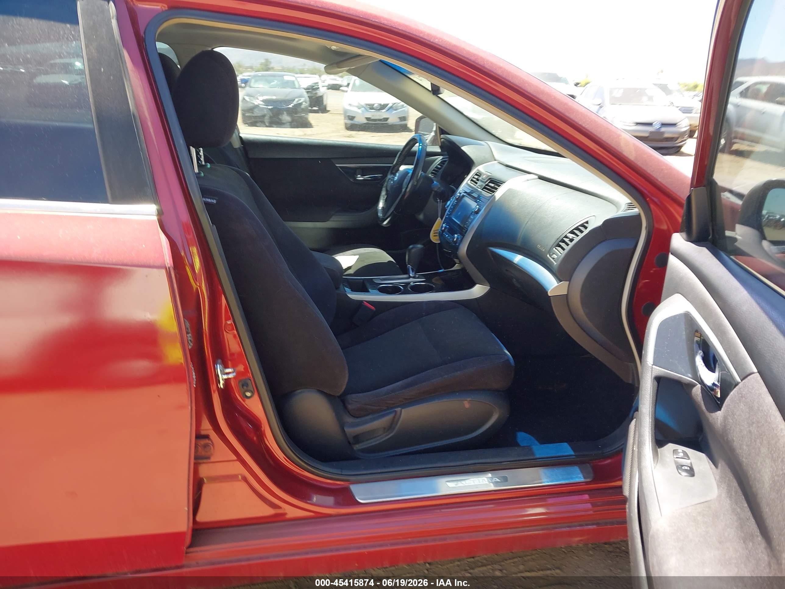 2013 Nissan Altima 2.5 Sv Maroon vin: 1N4AL3AP7DN547483
