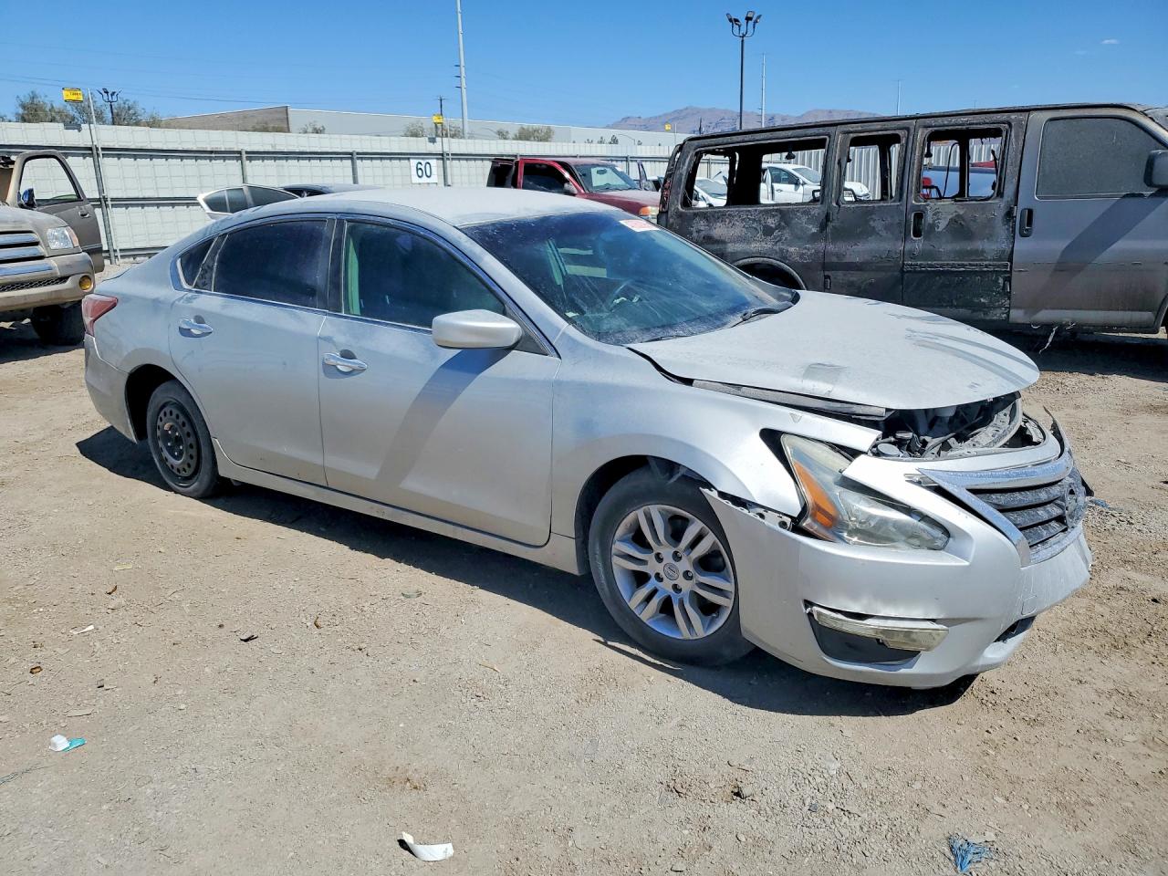 2013 Nissan Altima 2.5 Silver vin: 1N4AL3AP7DN553929