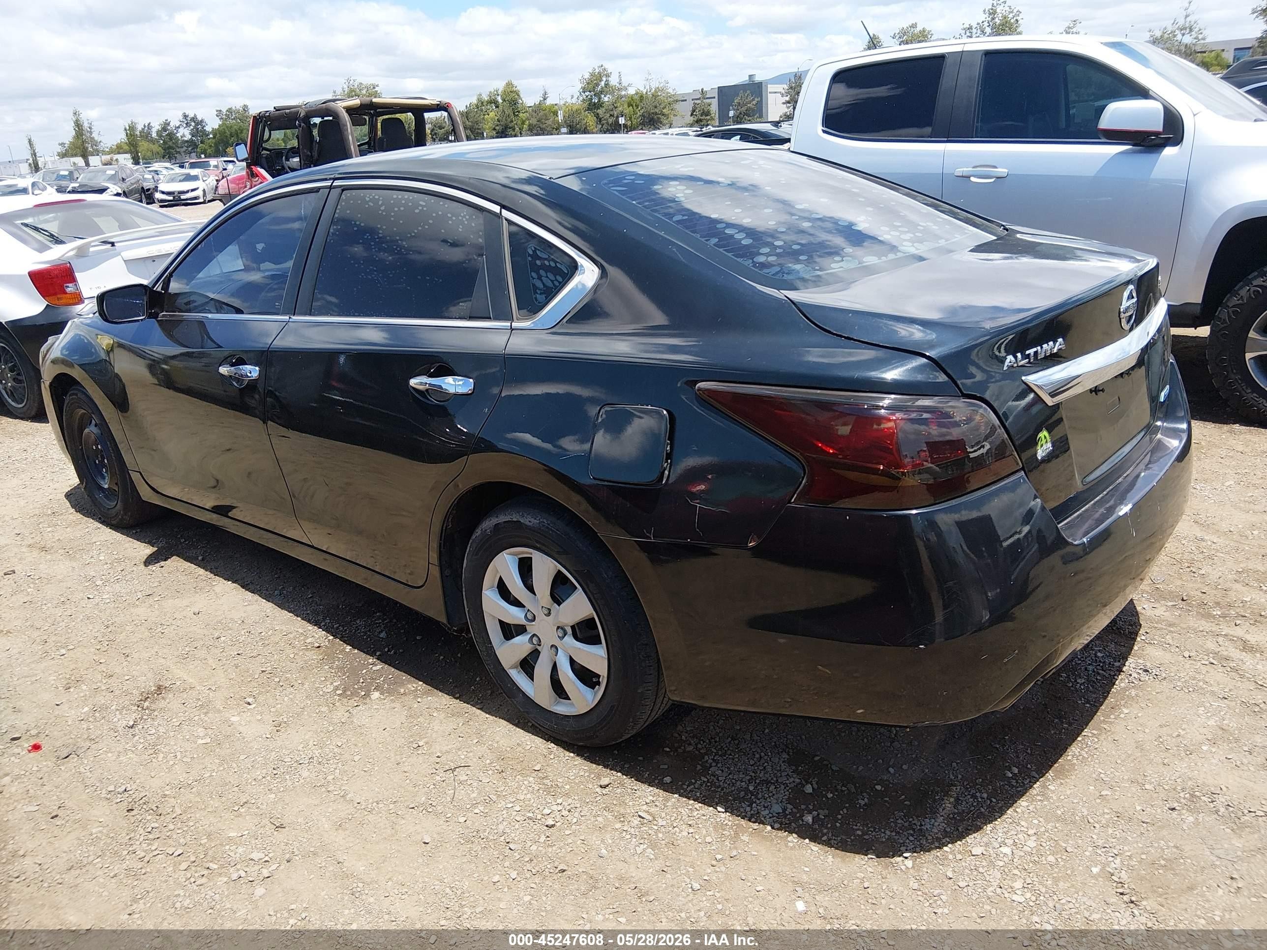 2013 Nissan Altima 2.5 S Черный vin: 1N4AL3AP7DN556118