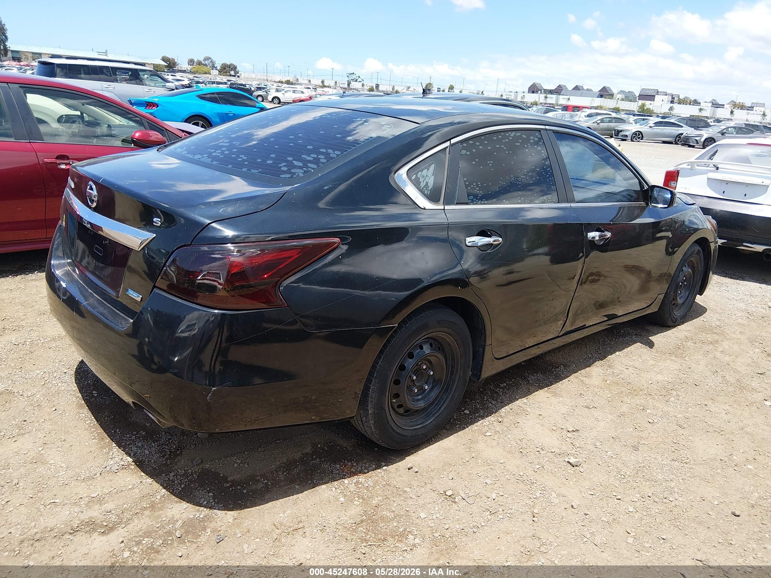 2013 Nissan Altima 2.5 S Черный vin: 1N4AL3AP7DN556118