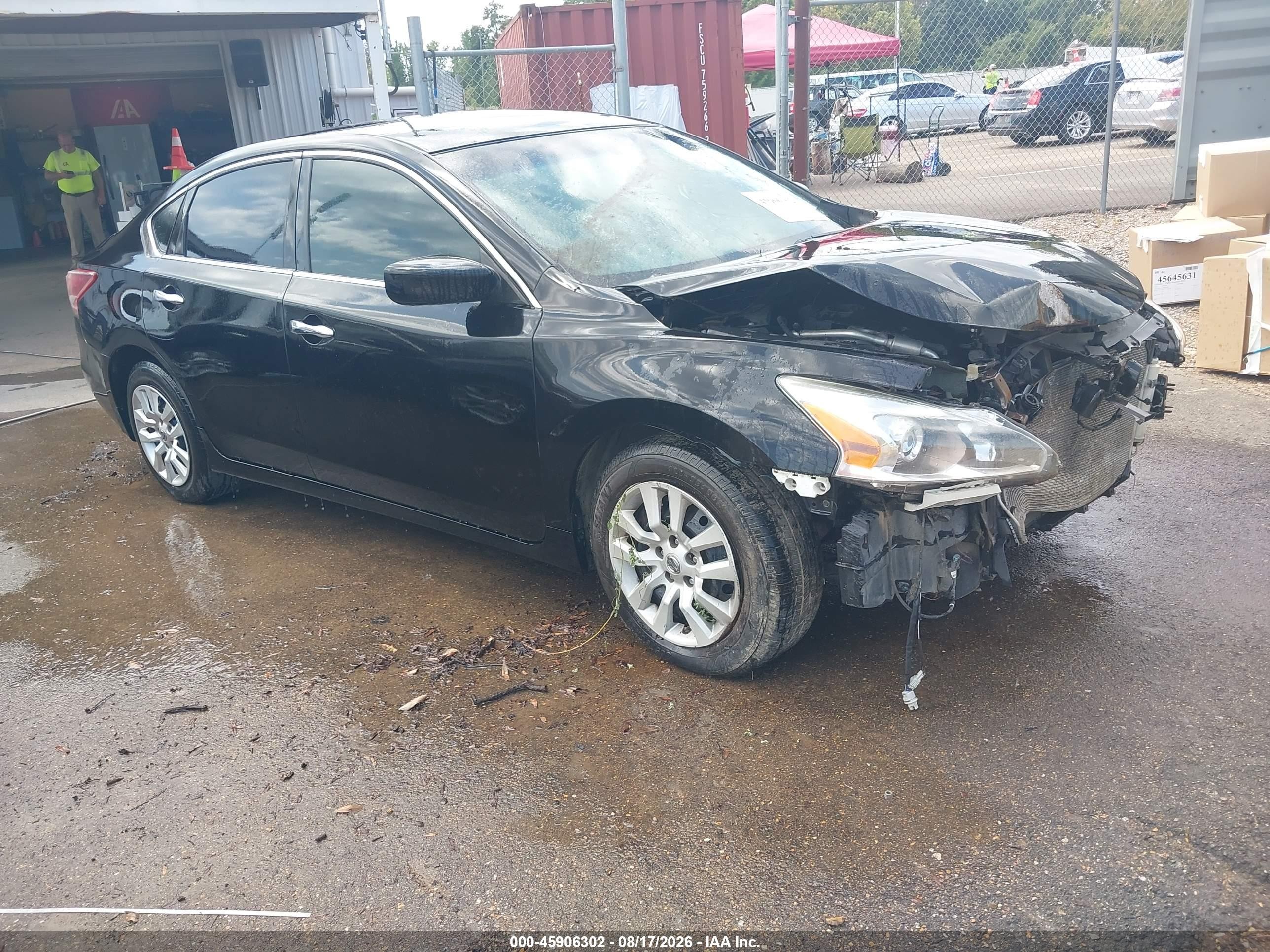 2013 Nissan Altima 2.5 S Black vin: 1N4AL3AP7DN560038