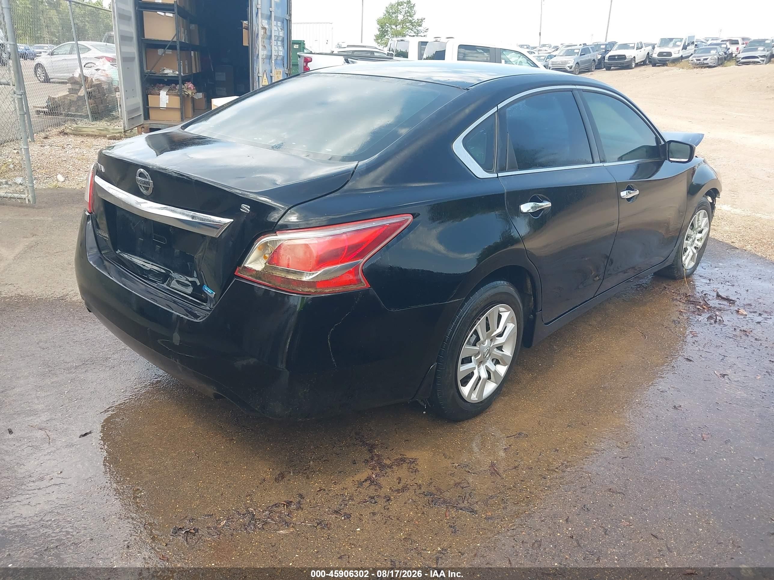 2013 Nissan Altima 2.5 S Black vin: 1N4AL3AP7DN560038