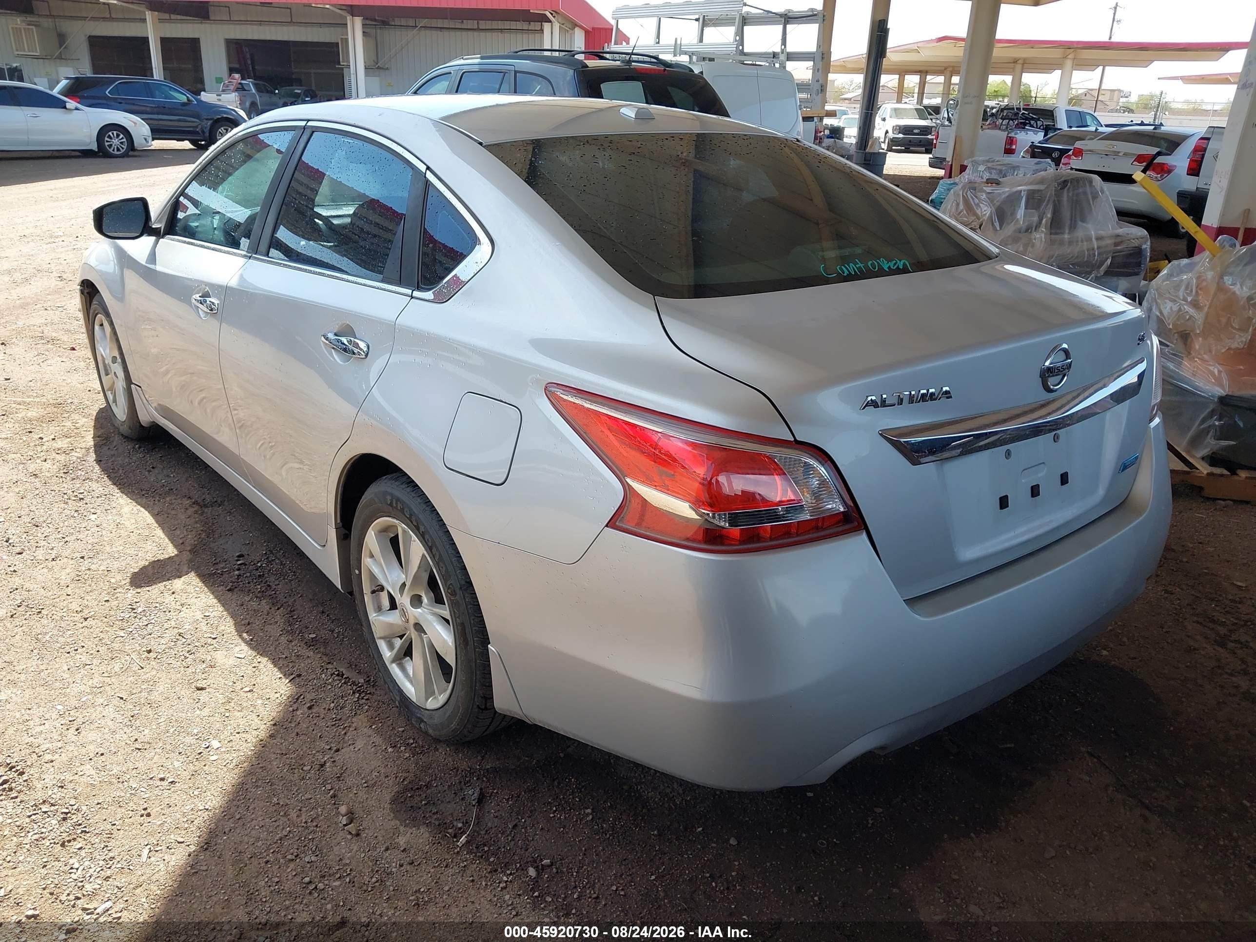 2013 Nissan Altima 2.5 Sl Gray vin: 1N4AL3AP7DN560251