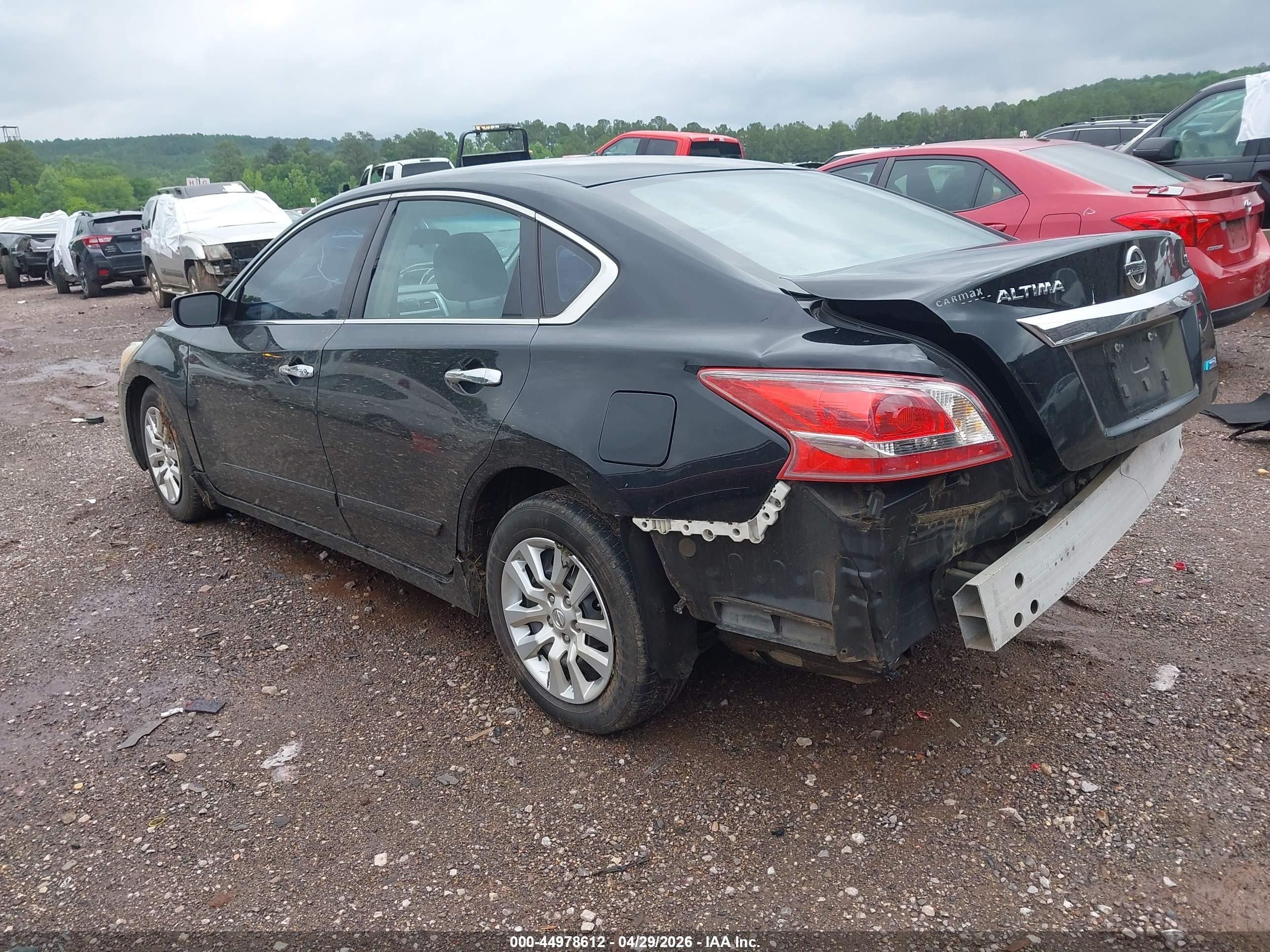 2013 Nissan Altima 2.5 S Black vin: 1N4AL3AP7DN574845