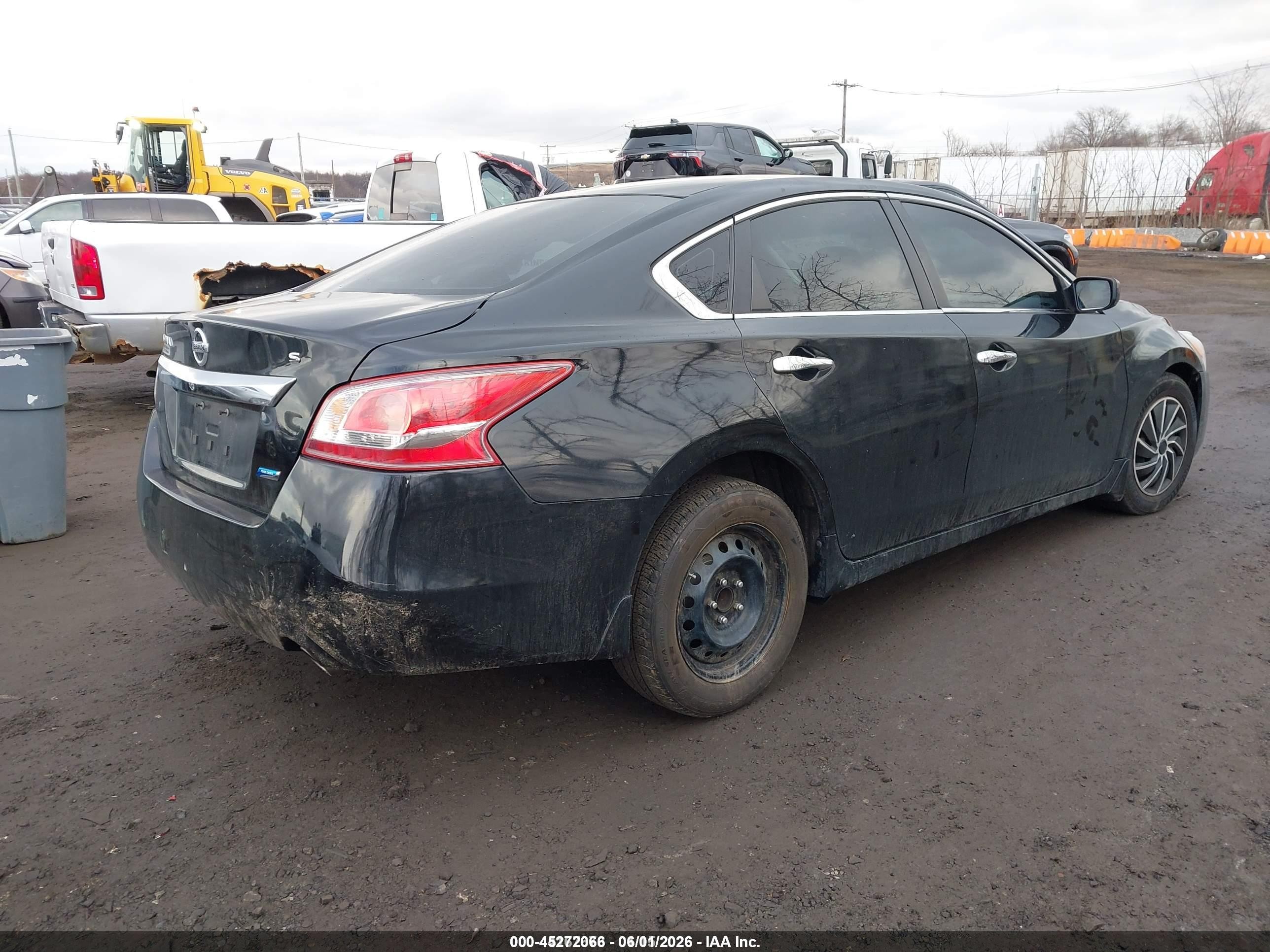 2013 Nissan Altima 2.5 S Black vin: 1N4AL3AP7DN576174