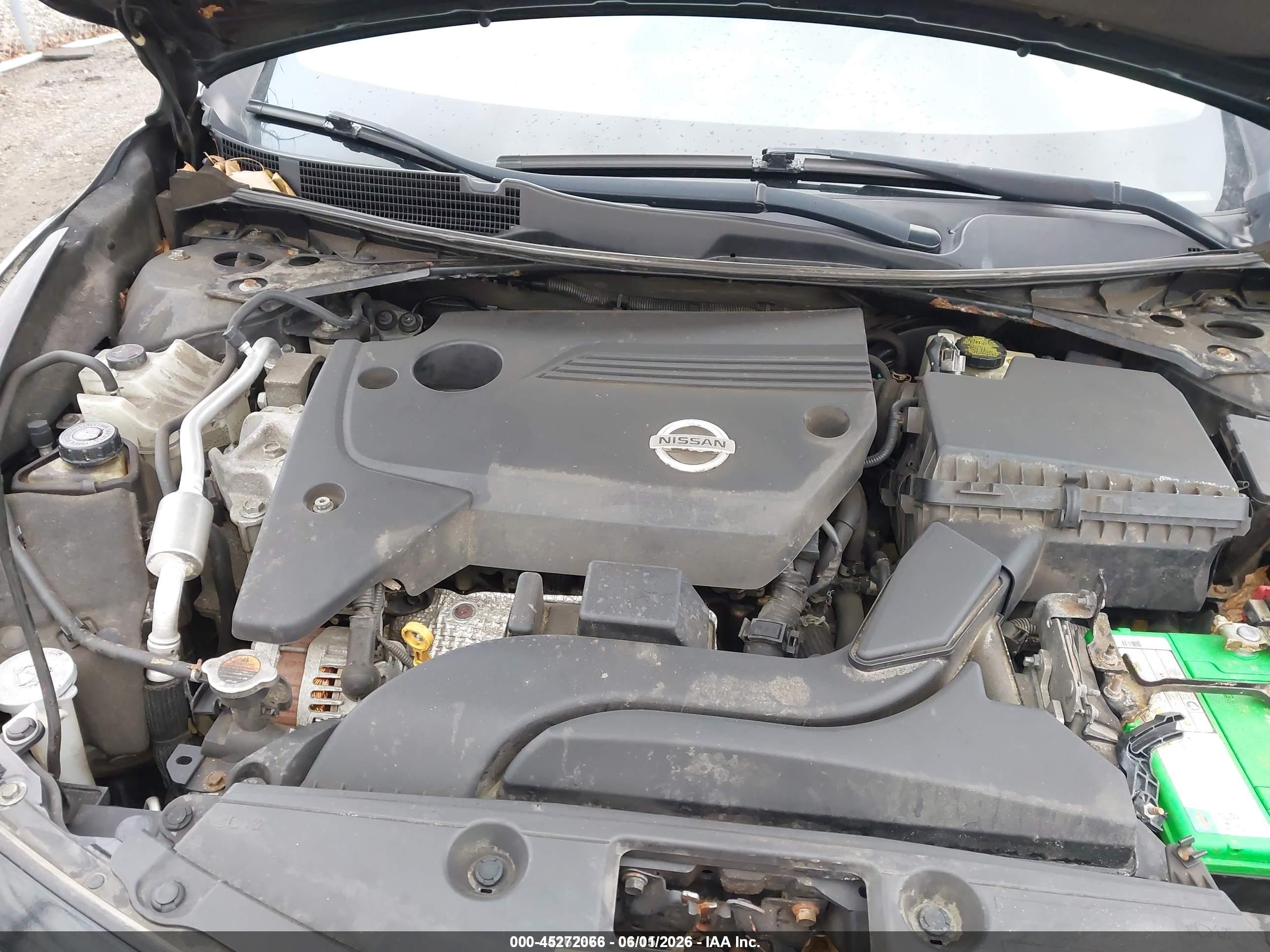 2013 Nissan Altima 2.5 S Black vin: 1N4AL3AP7DN576174