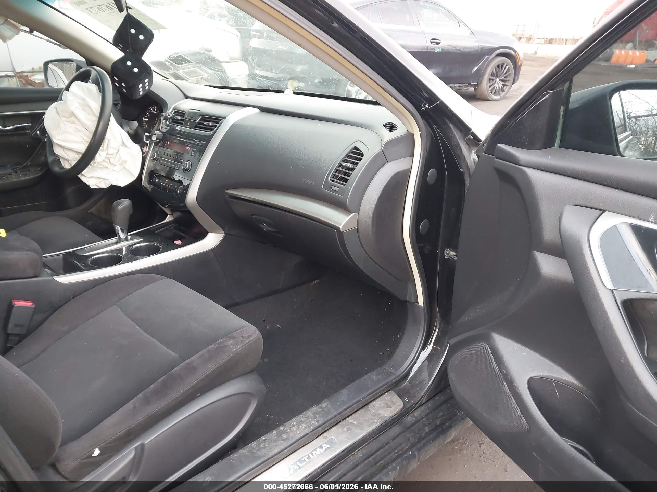 2013 Nissan Altima 2.5 S Black vin: 1N4AL3AP7DN576174