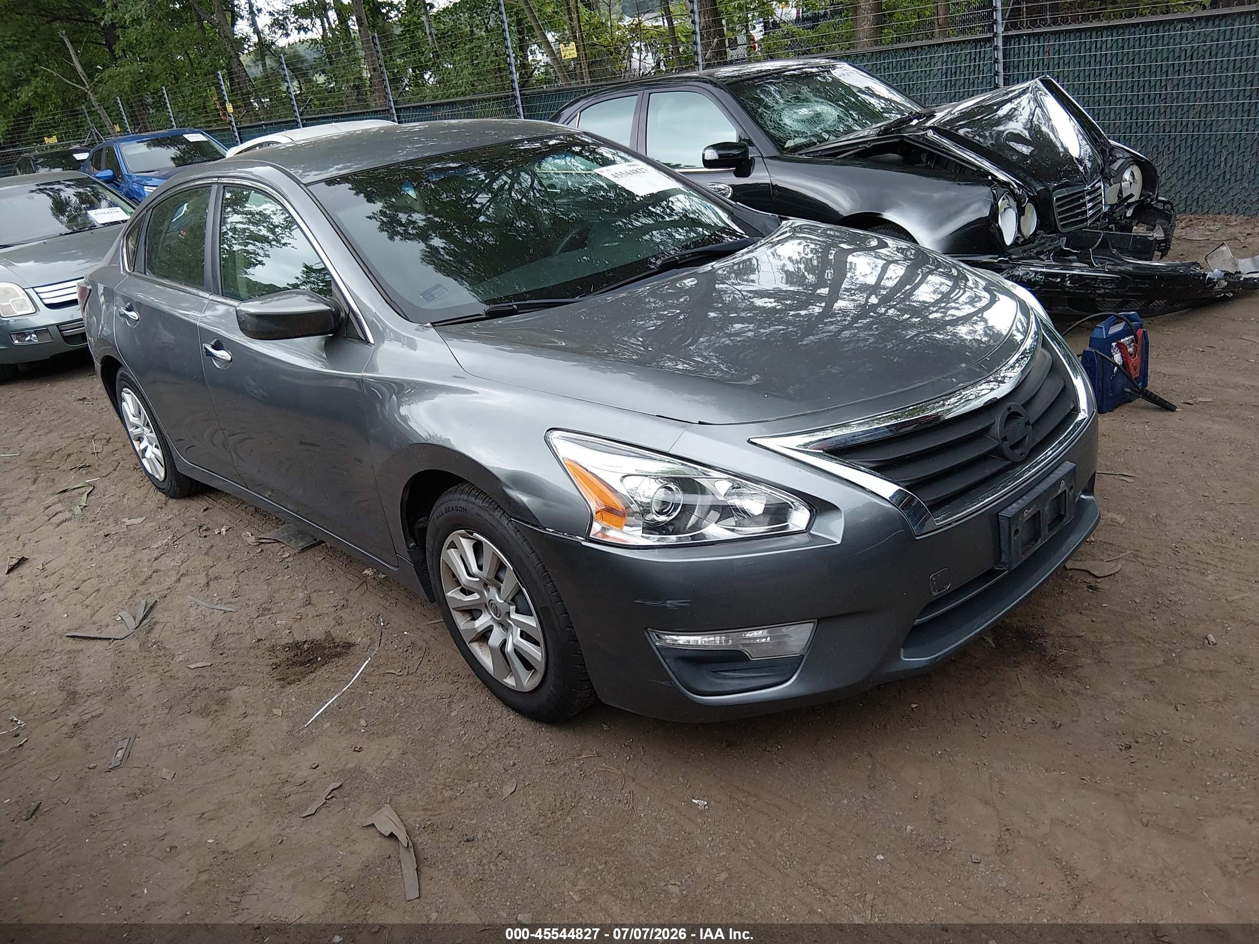 2014 Nissan Altima 2.5 S Gray vin: 1N4AL3AP7EC107390