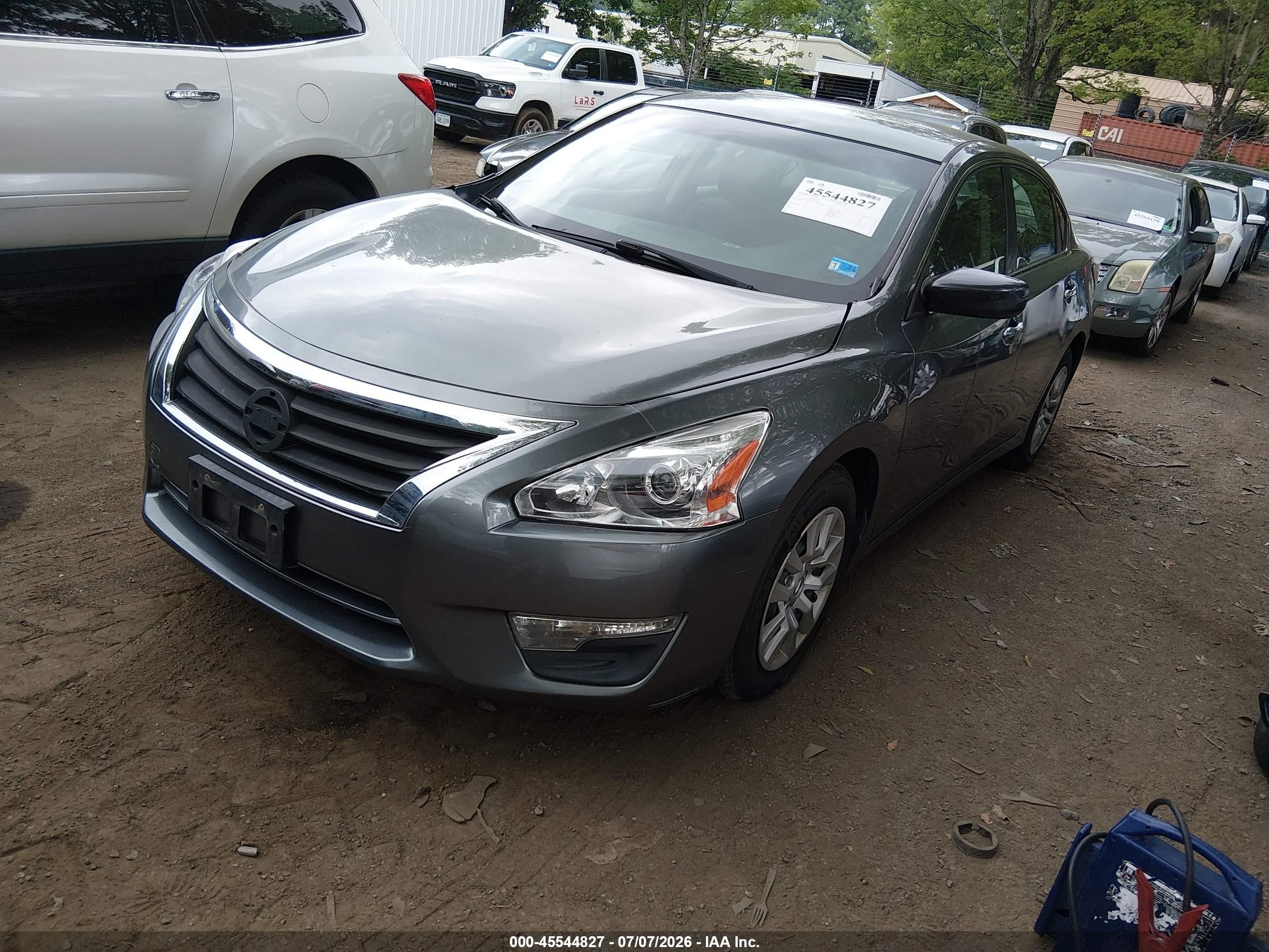 2014 Nissan Altima 2.5 S Gray vin: 1N4AL3AP7EC107390