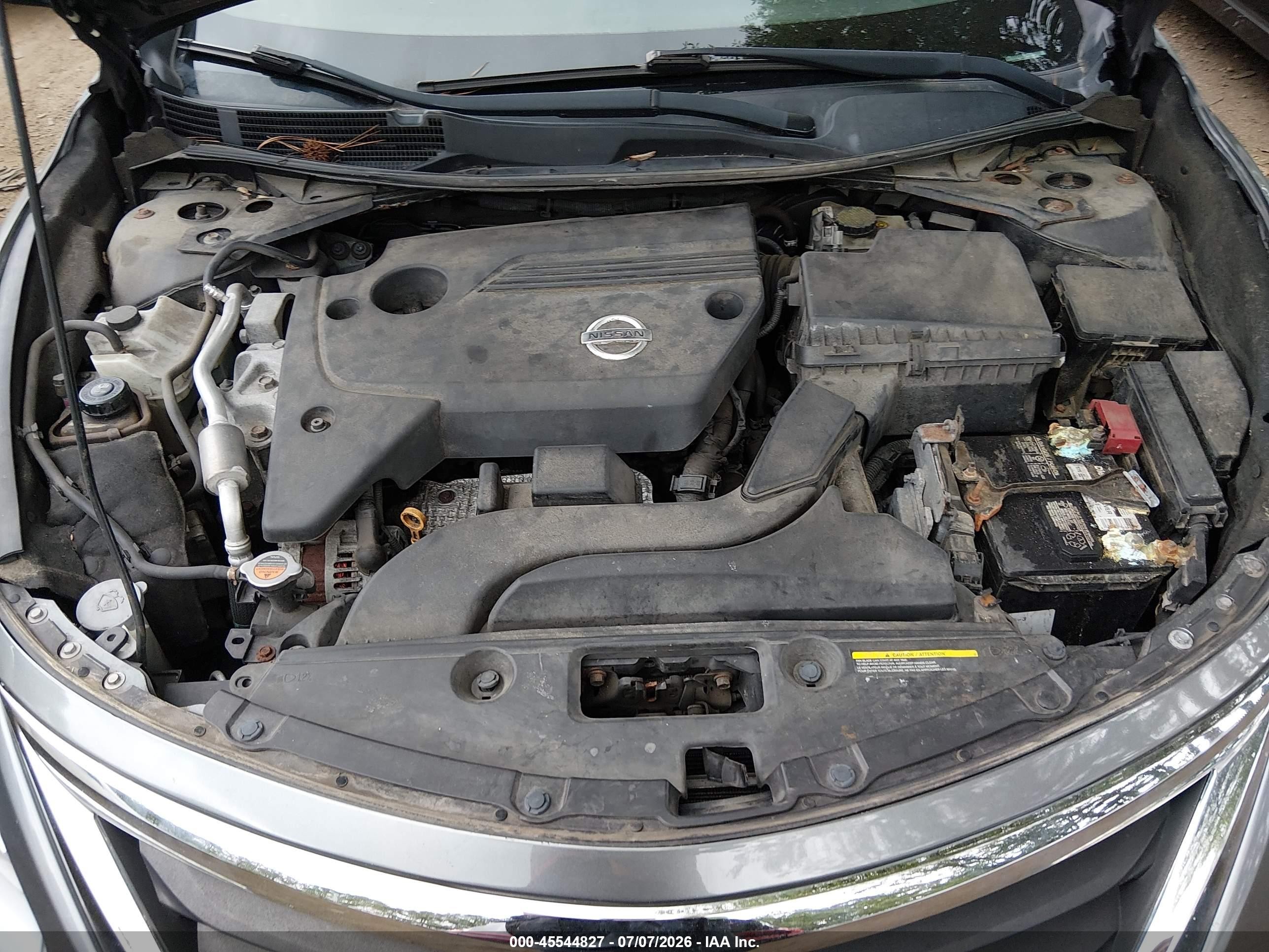 2014 Nissan Altima 2.5 S Gray vin: 1N4AL3AP7EC107390