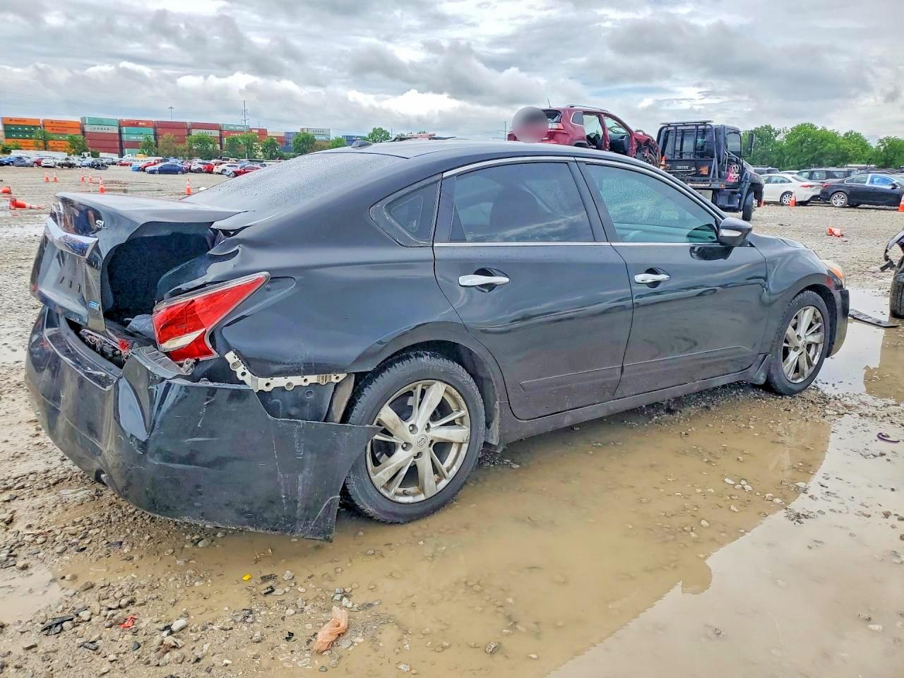2014 Nissan Altima 2.5 Черный vin: 1N4AL3AP7EC115991