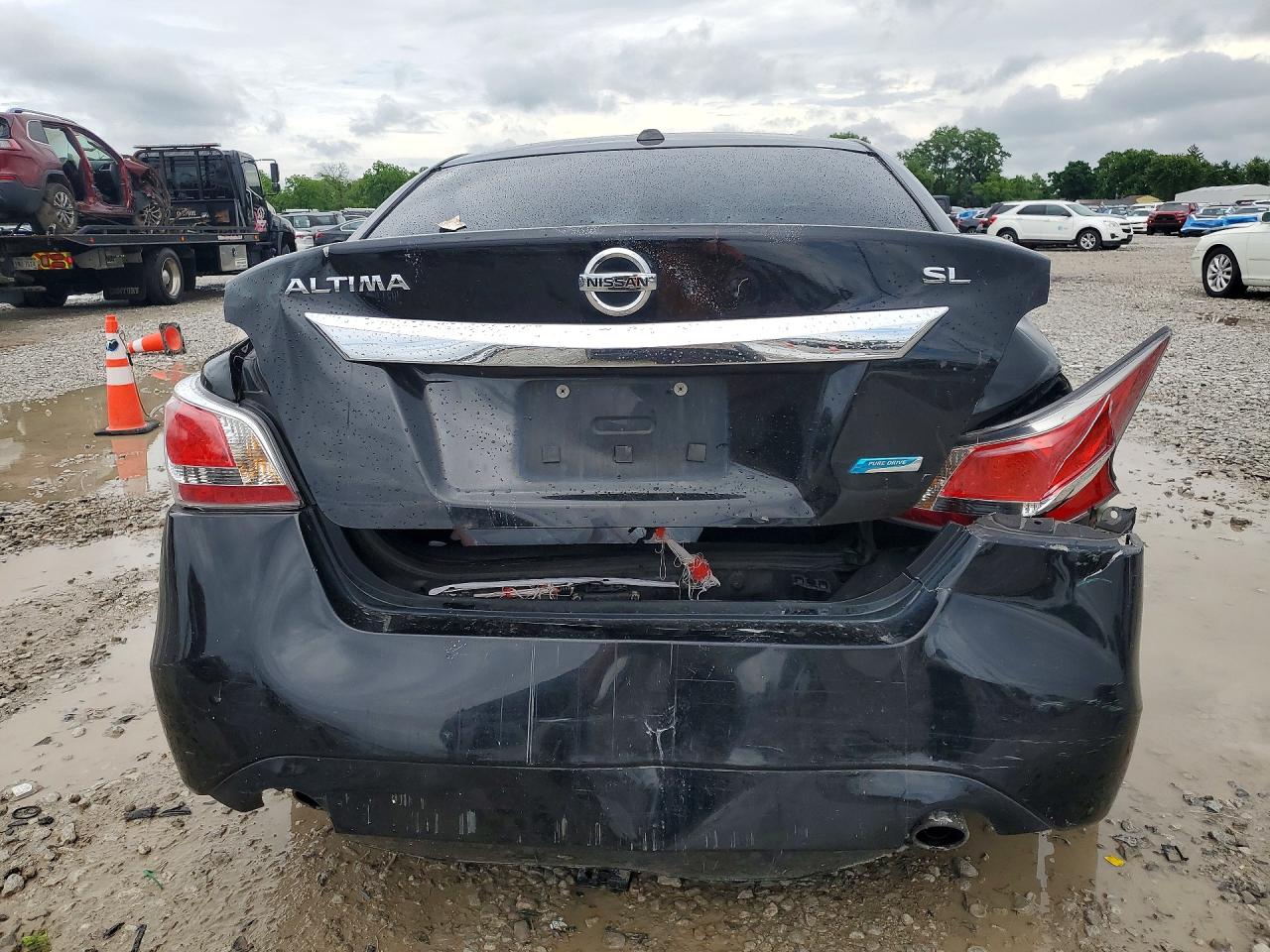 2014 Nissan Altima 2.5 Черный vin: 1N4AL3AP7EC115991
