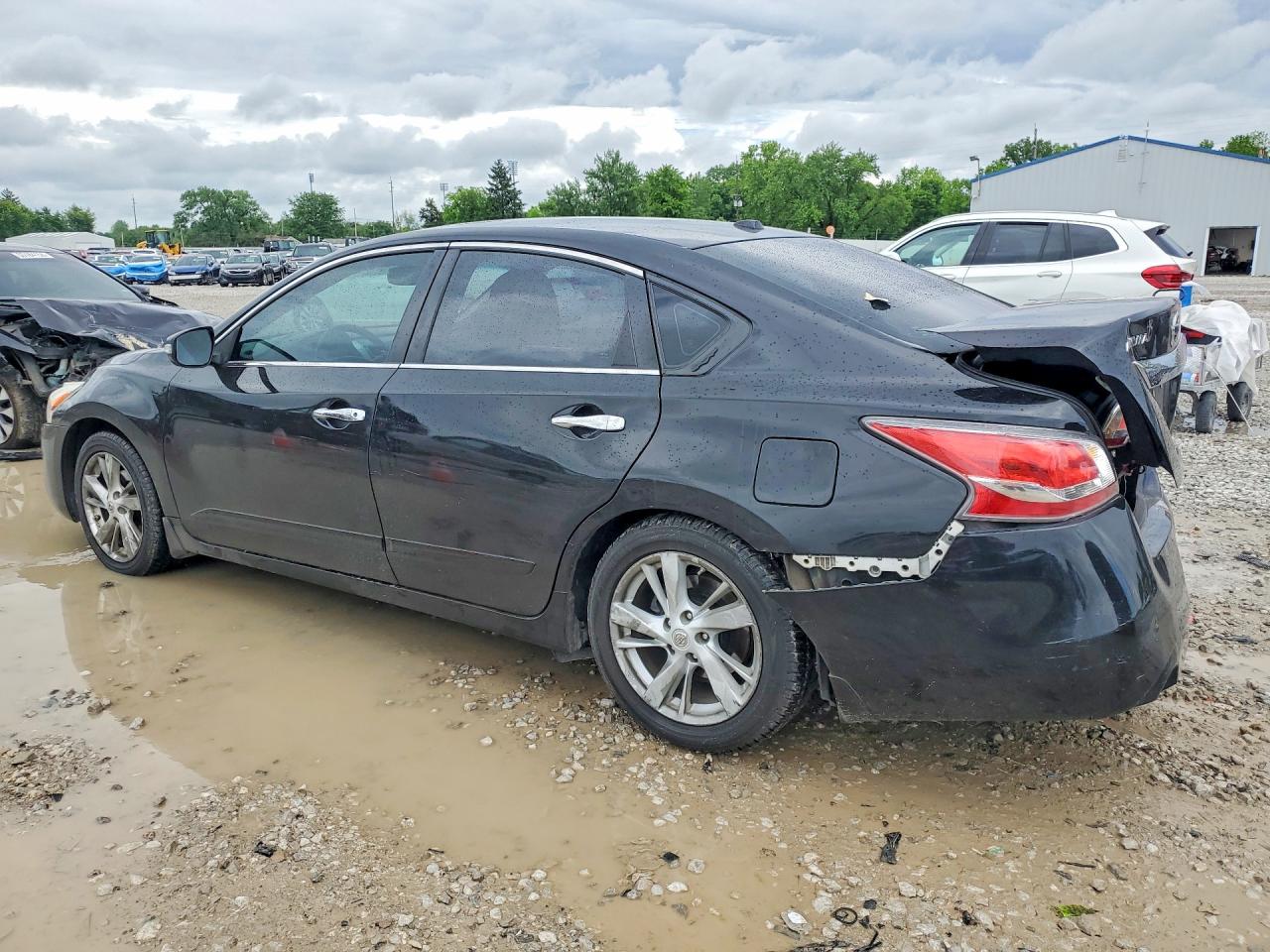 2014 Nissan Altima 2.5 Черный vin: 1N4AL3AP7EC115991
