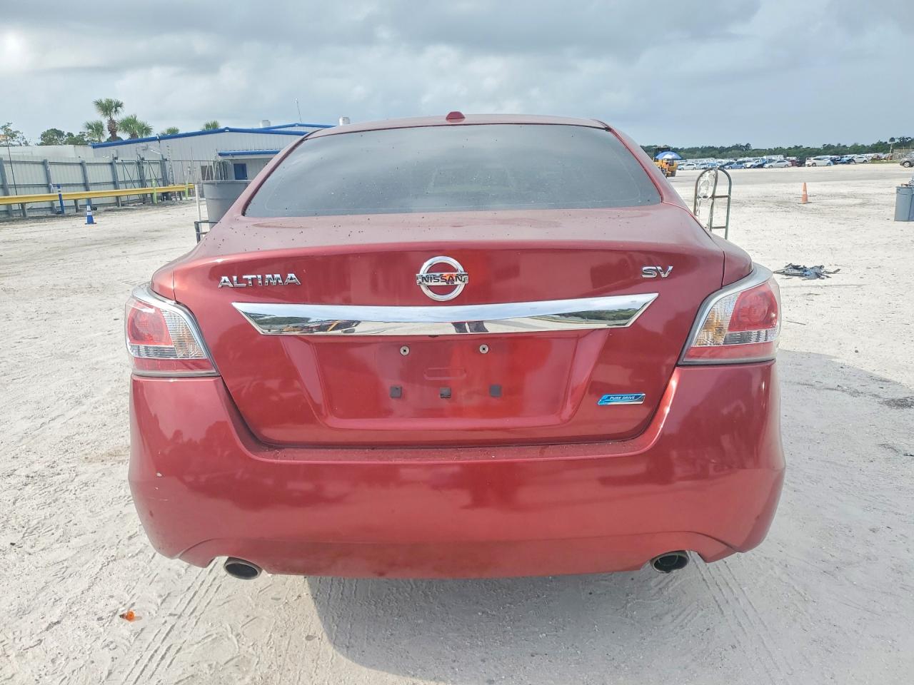 2014 Nissan Altima 2.5 Sv Красный vin: 1N4AL3AP7EC122472