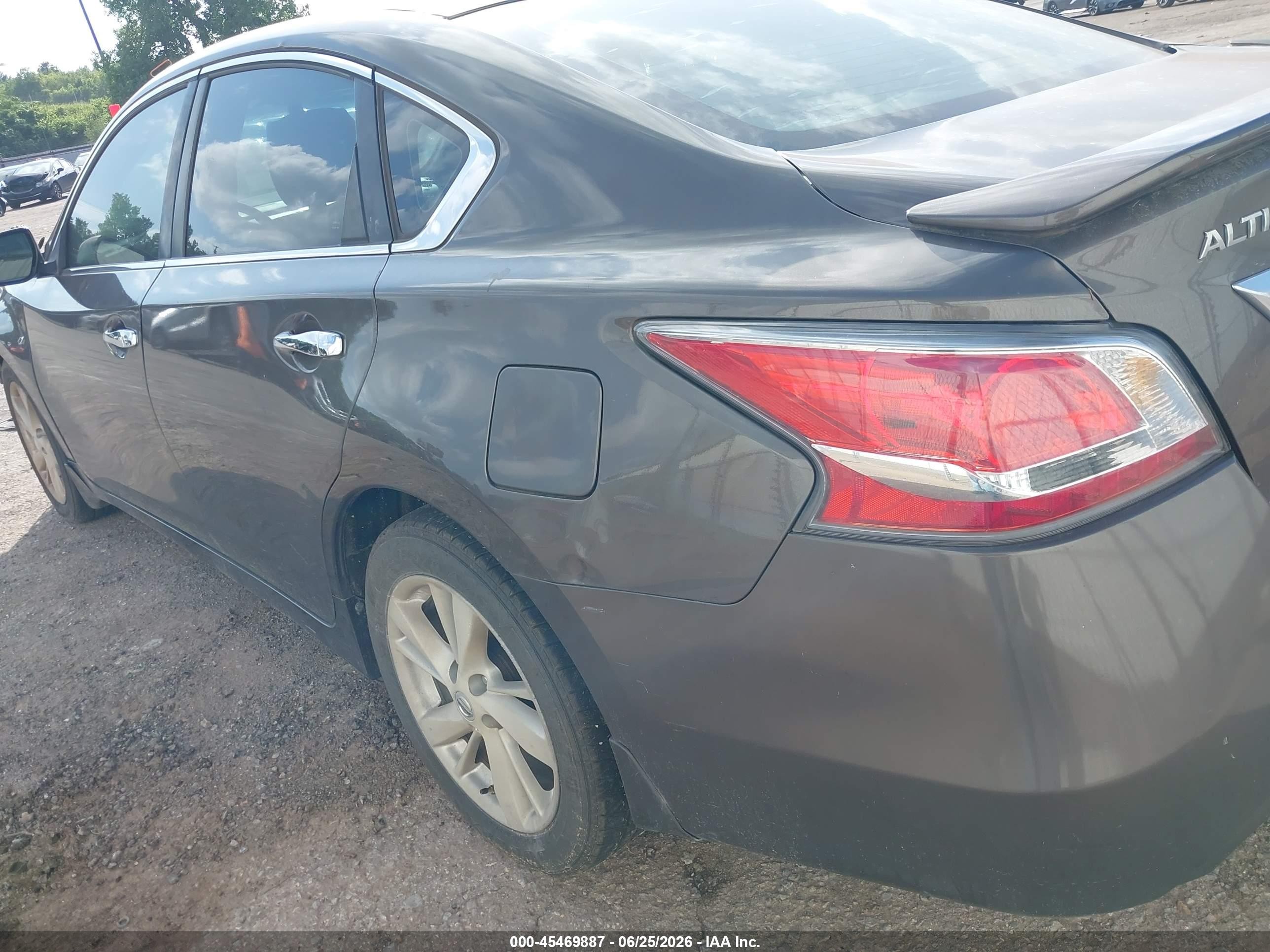 2014 Nissan Altima 2.5 Sl Black vin: 1N4AL3AP7EC124920