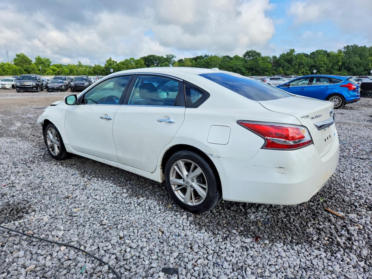 2014 Nissan Altima 2.5 Sl White vin: 1N4AL3AP7EC136355
