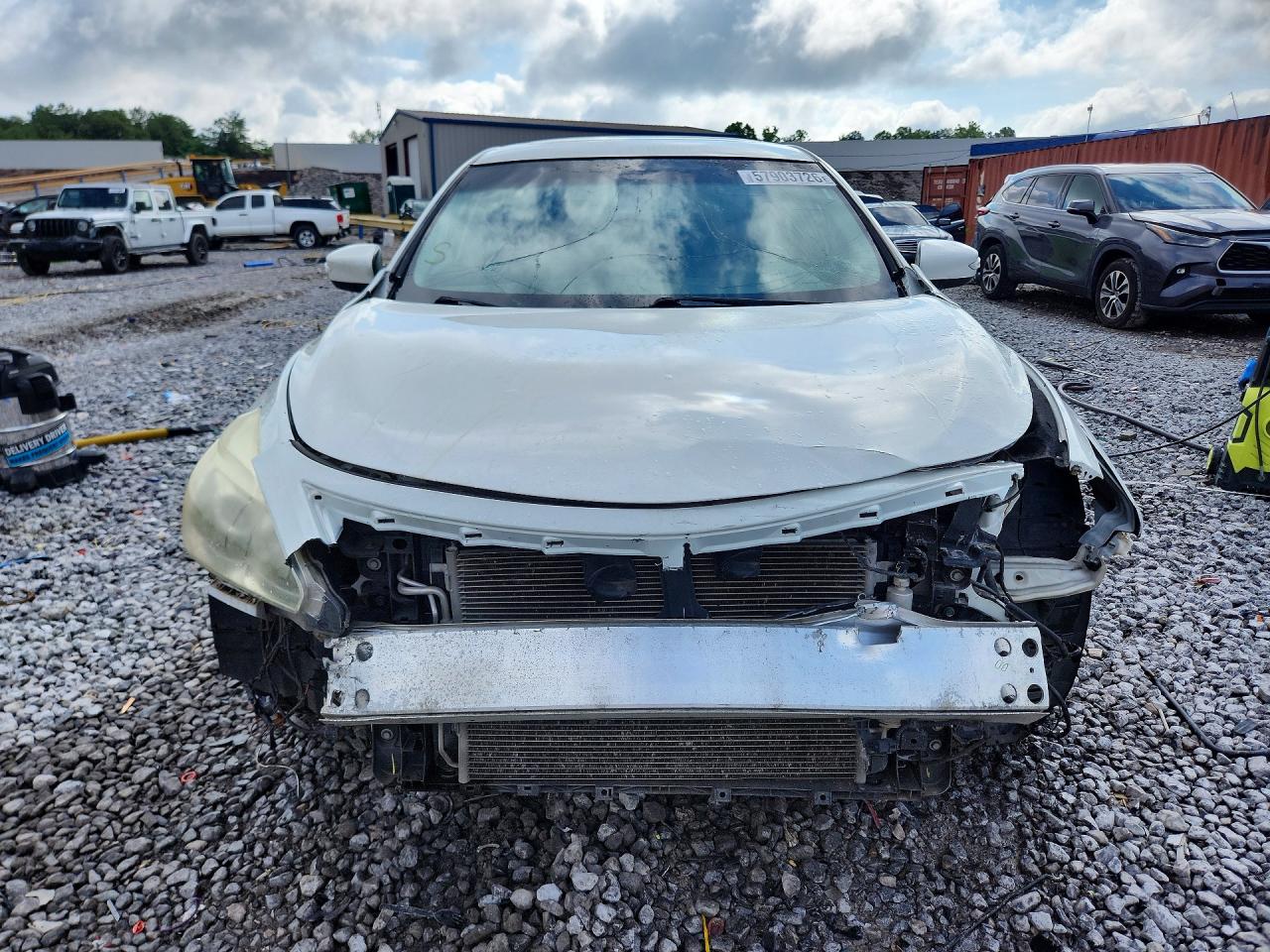 2014 Nissan Altima 2.5 Sl White vin: 1N4AL3AP7EC136355