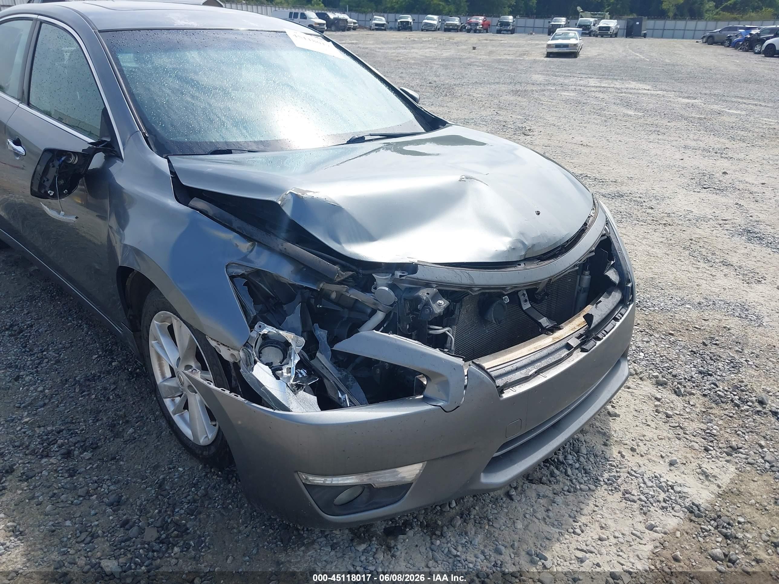 2014 Nissan Altima 2.5 Sl Gray vin: 1N4AL3AP7EC144830