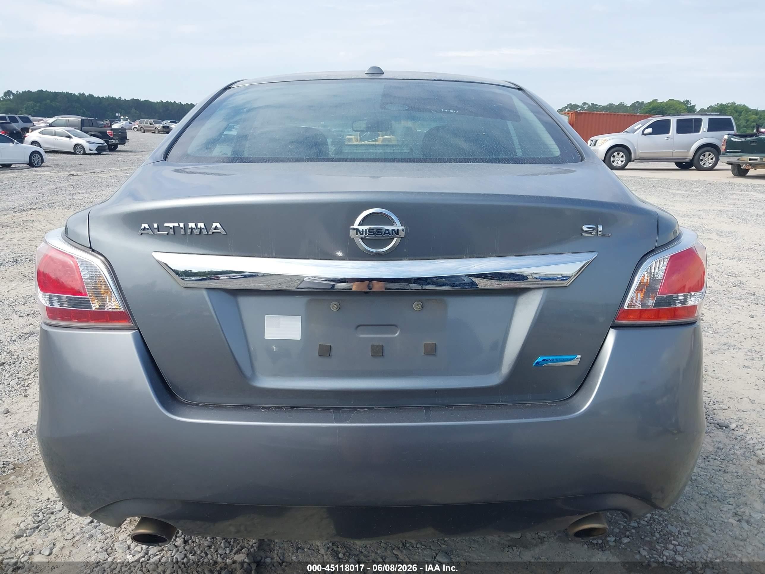 2014 Nissan Altima 2.5 Sl Gray vin: 1N4AL3AP7EC144830