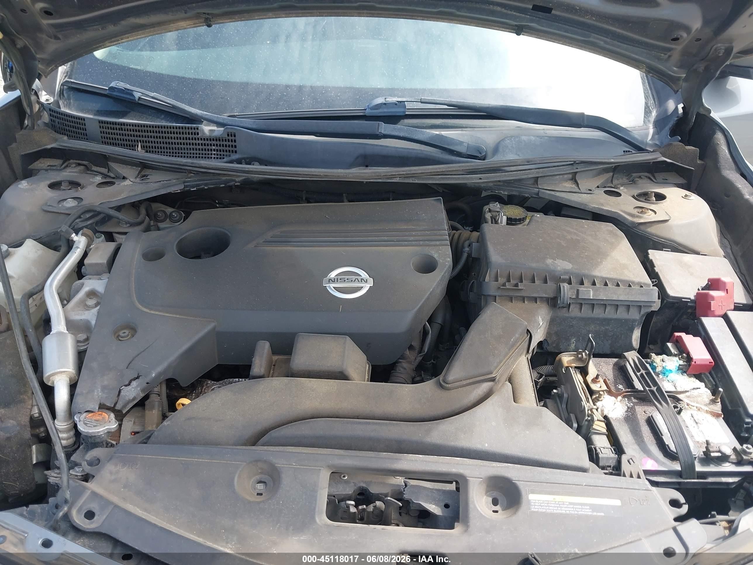 2014 Nissan Altima 2.5 Sl Gray vin: 1N4AL3AP7EC144830