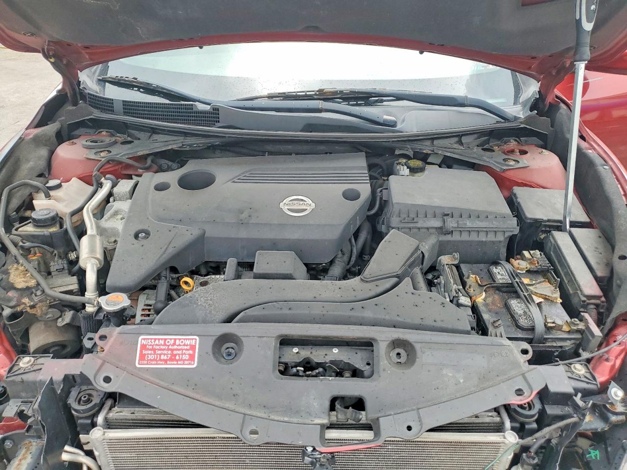 2014 Nissan Altima 2.5 Sv Бордовый vin: 1N4AL3AP7EC152149