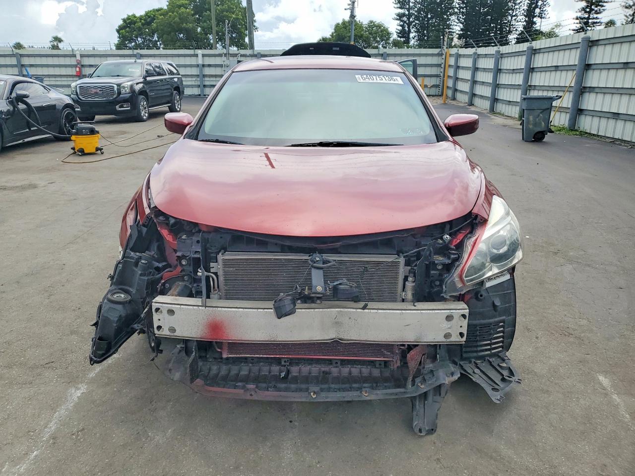 2014 Nissan Altima 2.5 Sv Бордовый vin: 1N4AL3AP7EC152149