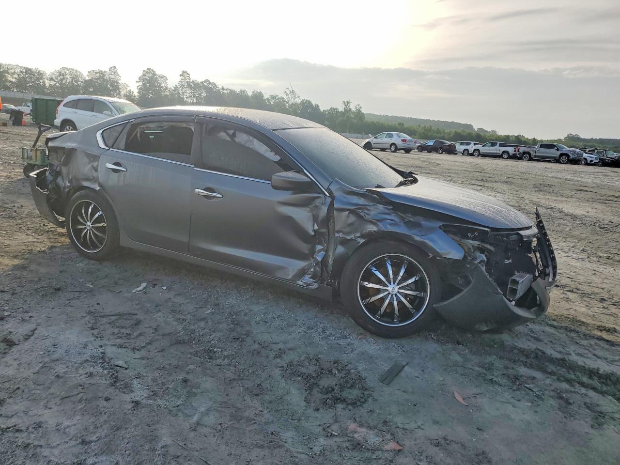 2014 Nissan Altima 2.5 Sv Gray vin: 1N4AL3AP7EC153723