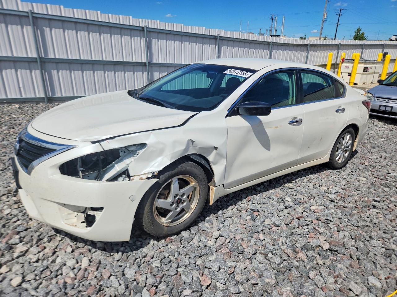 2014 Nissan Altima 2.5 S Белый vin: 1N4AL3AP7EC157822