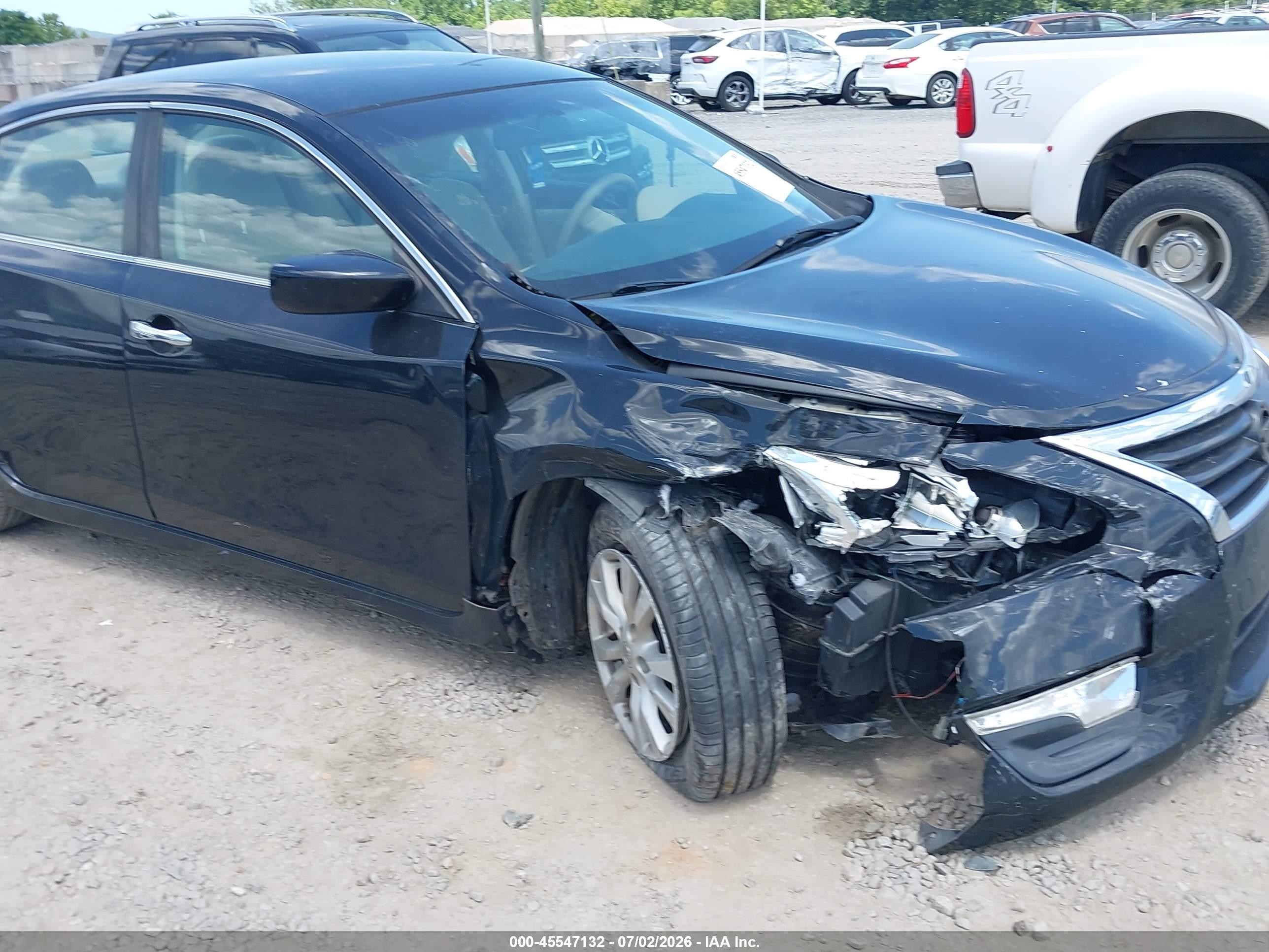 2014 Nissan Altima 2.5 S Black vin: 1N4AL3AP7EC159313