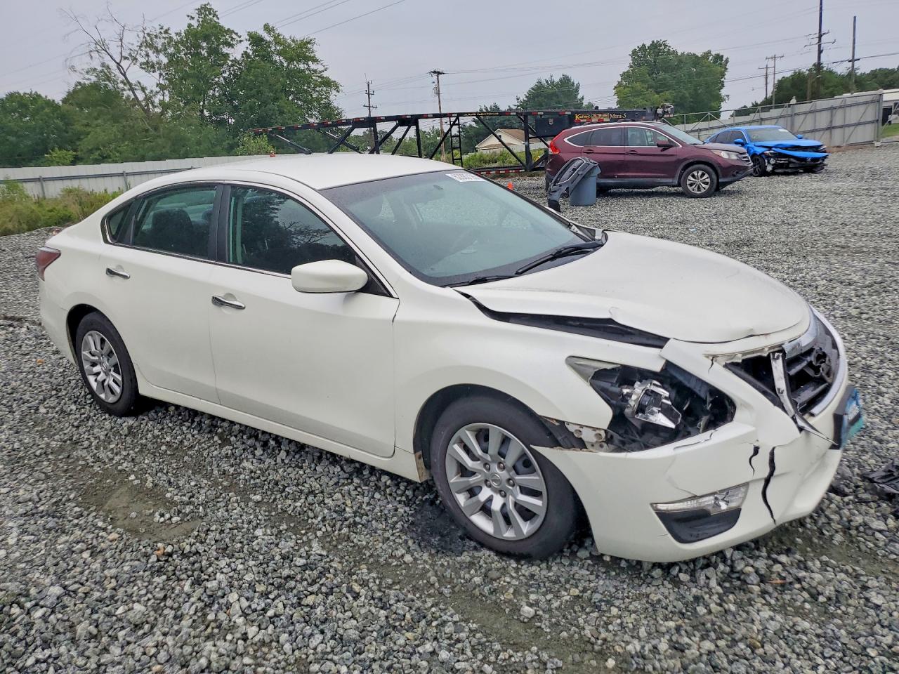 2014 Nissan Altima 2.5 S Белый vin: 1N4AL3AP7EC159568