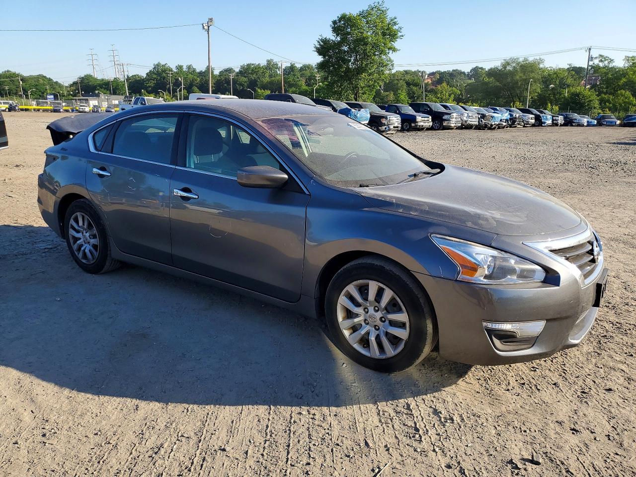 2014 Nissan Altima 2.5 S Gray vin: 1N4AL3AP7EC163796