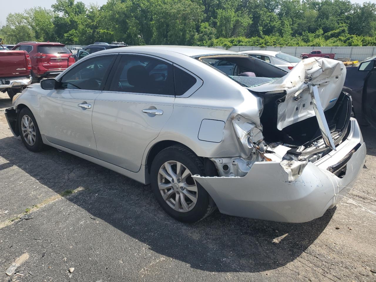 2014 Nissan Altima 2.5 Silver vin: 1N4AL3AP7EC164642