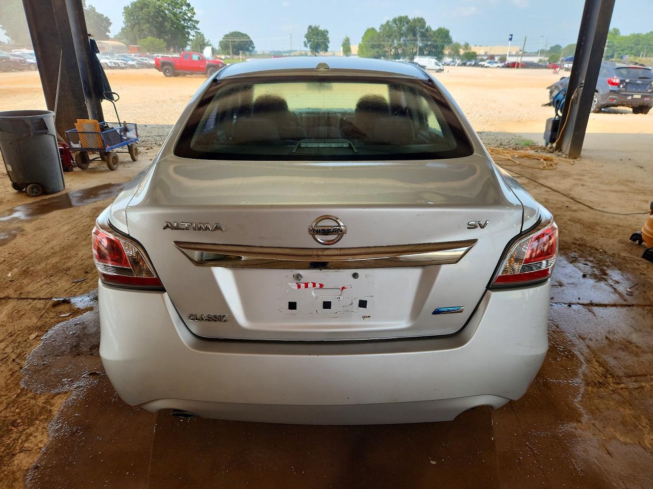 2014 Nissan Altima 2.5 Sv Silver vin: 1N4AL3AP7EC172272