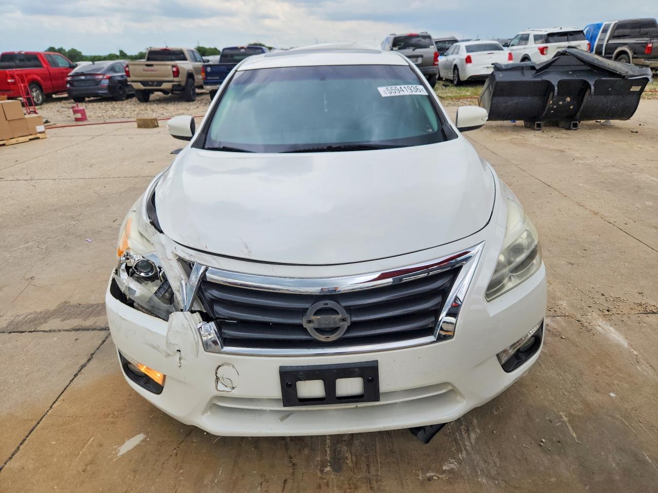 2014 Nissan Altima 2.5 Sl White vin: 1N4AL3AP7EC177438