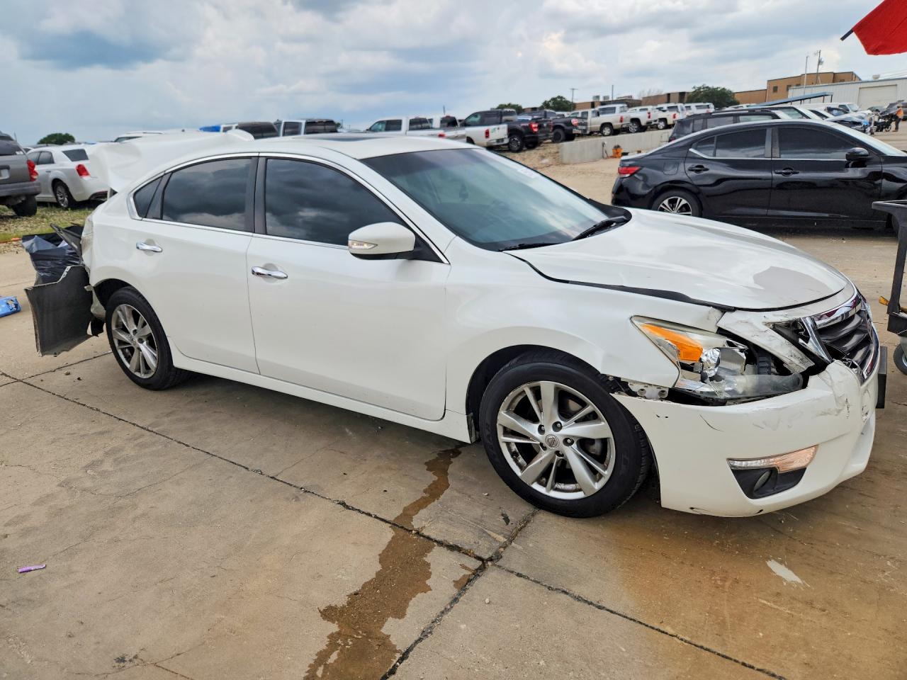 2014 Nissan Altima 2.5 Sl White vin: 1N4AL3AP7EC177438