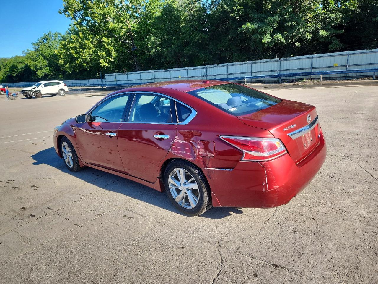 2014 Nissan Altima 2.5 Sv Бордовый vin: 1N4AL3AP7EC185796