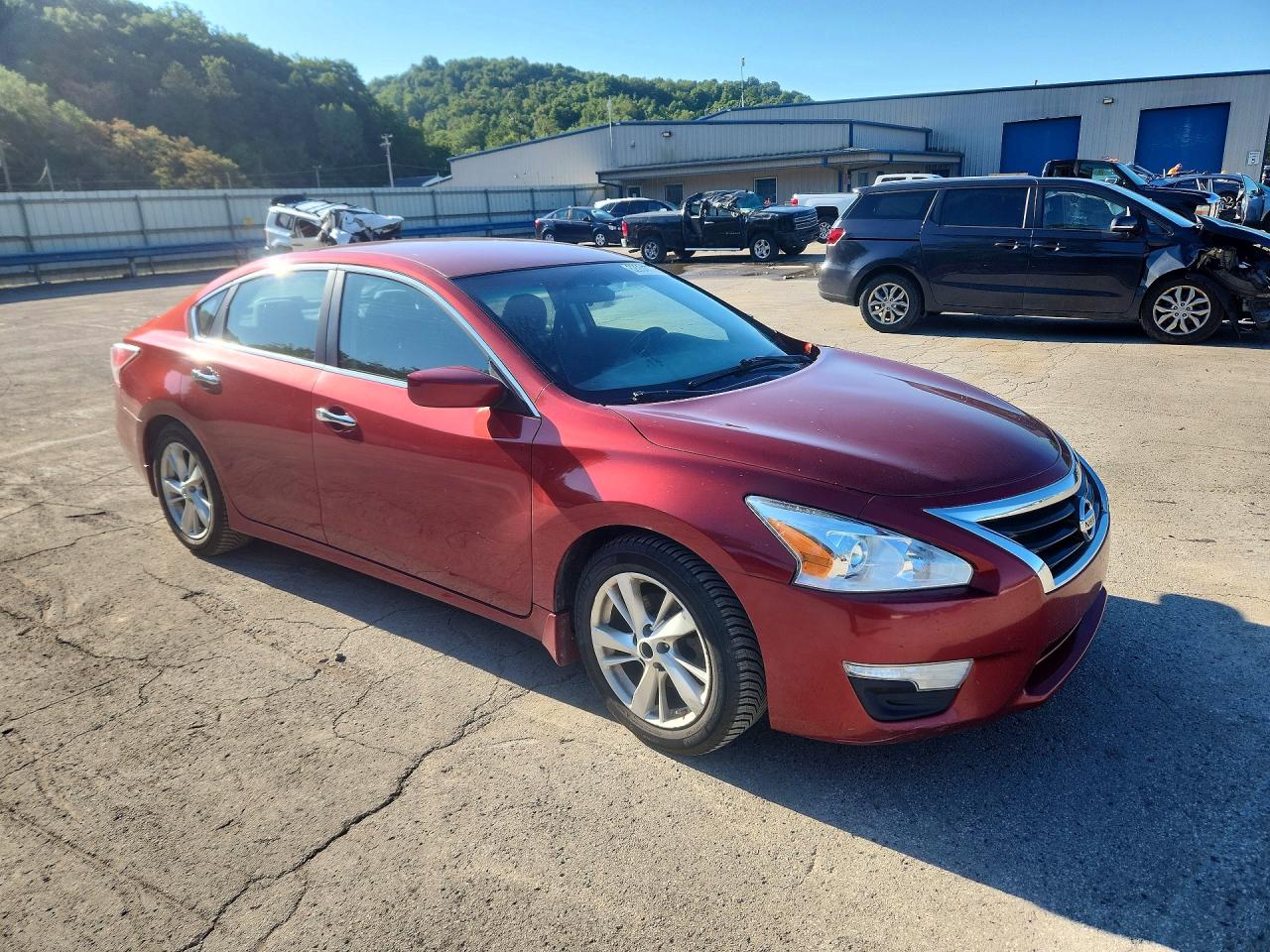 2014 Nissan Altima 2.5 Sv Бордовый vin: 1N4AL3AP7EC185796