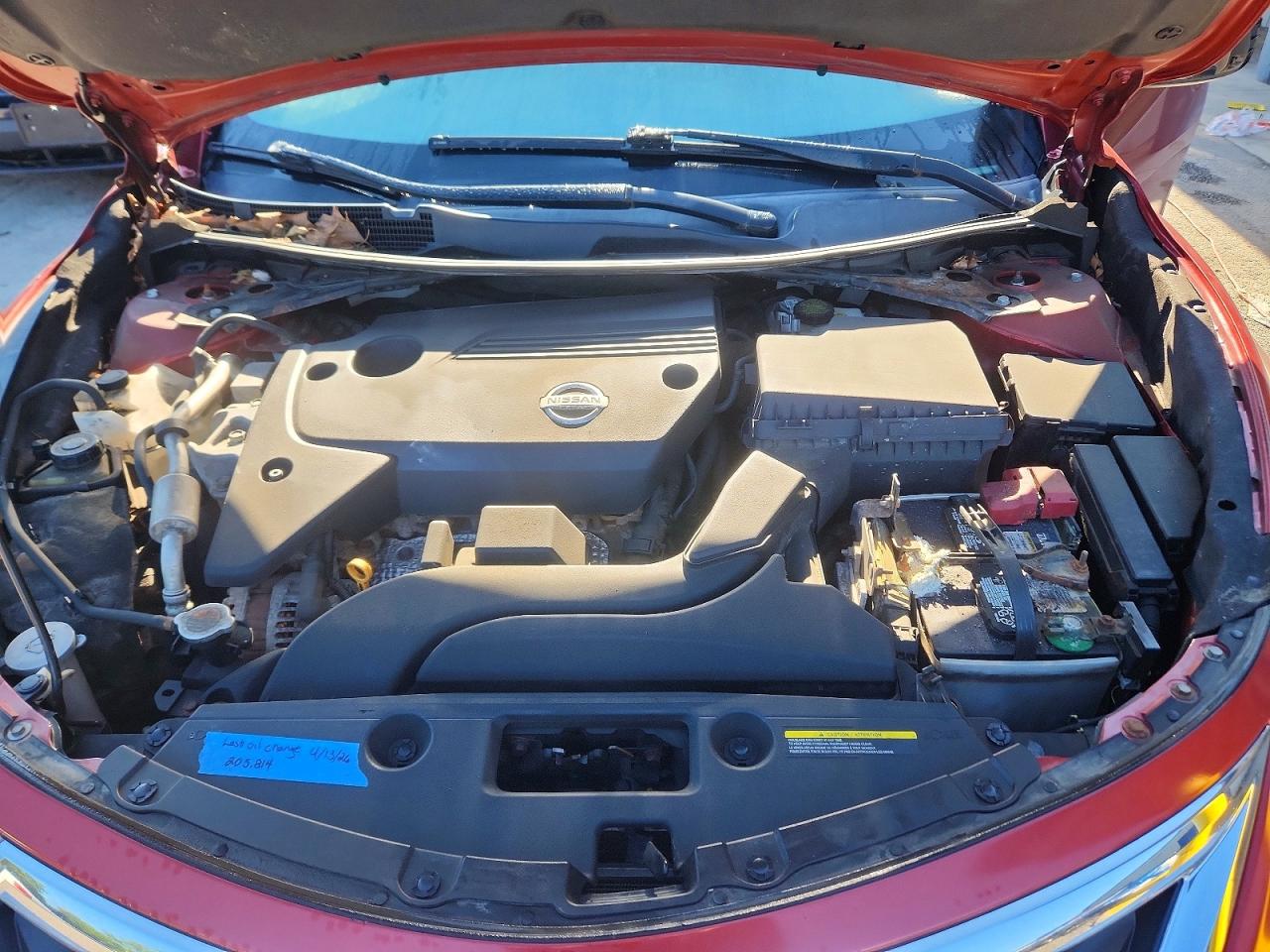 2014 Nissan Altima 2.5 Sv Бордовый vin: 1N4AL3AP7EC185796