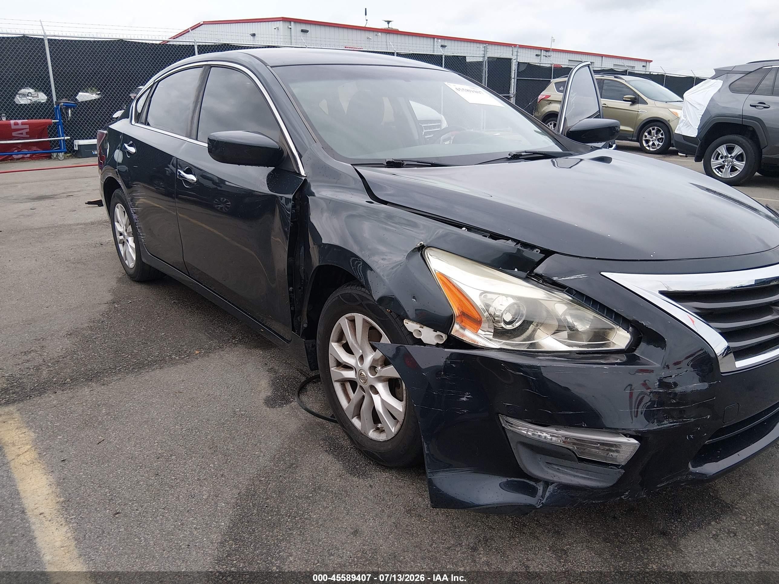 2014 Nissan Altima 2.5 S Blue vin: 1N4AL3AP7EC186124