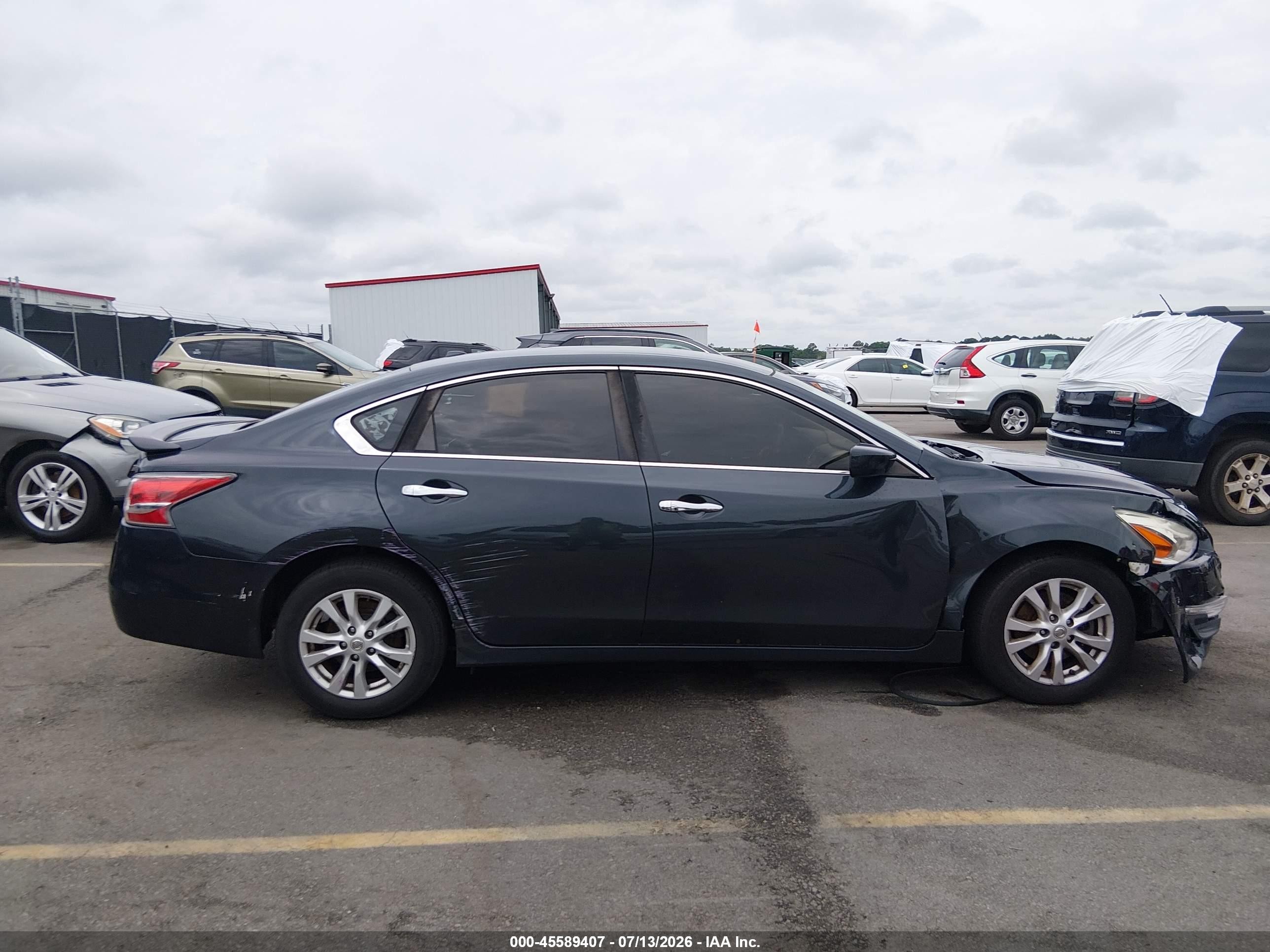 2014 Nissan Altima 2.5 S Blue vin: 1N4AL3AP7EC186124