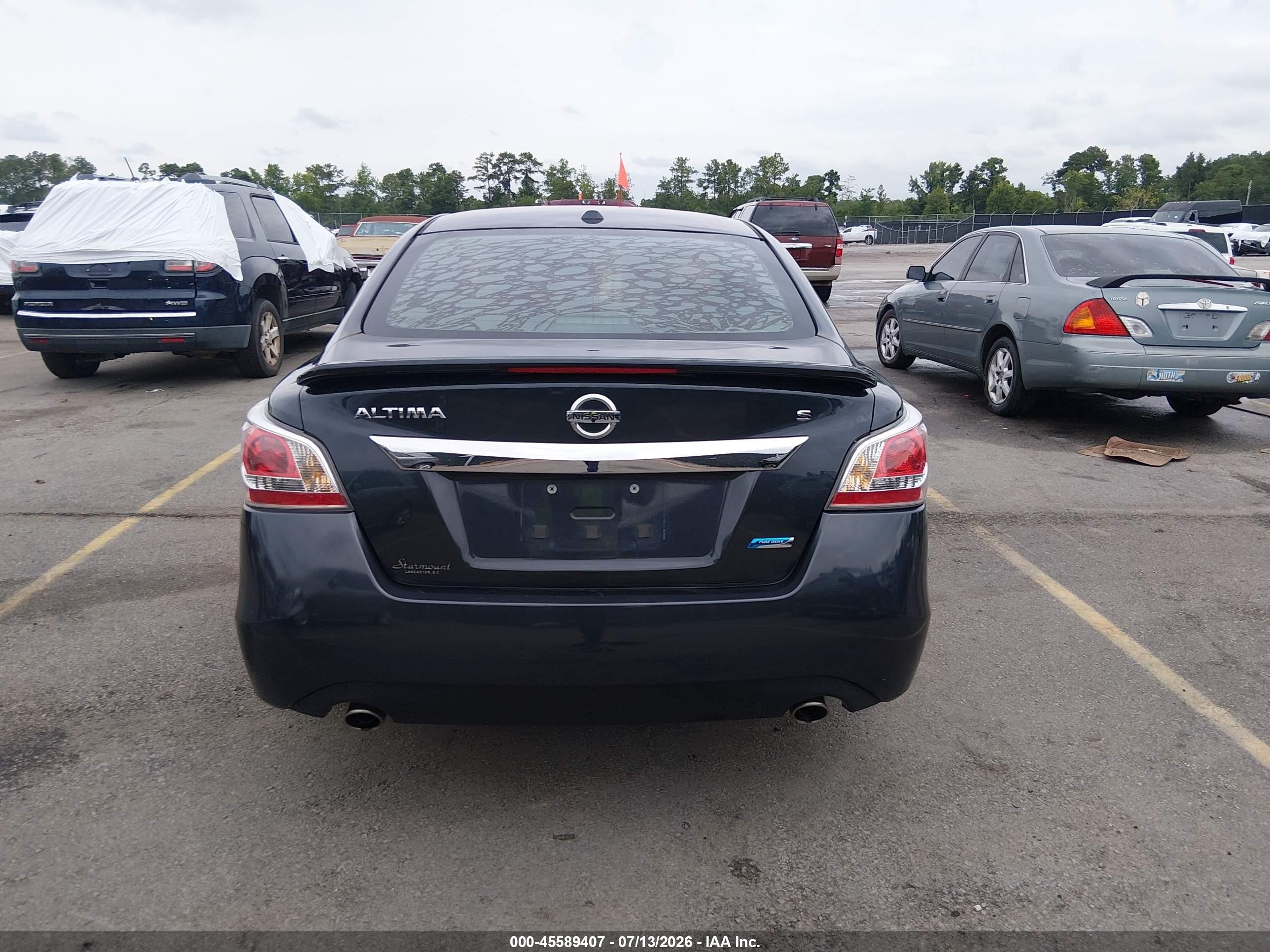 2014 Nissan Altima 2.5 S Blue vin: 1N4AL3AP7EC186124