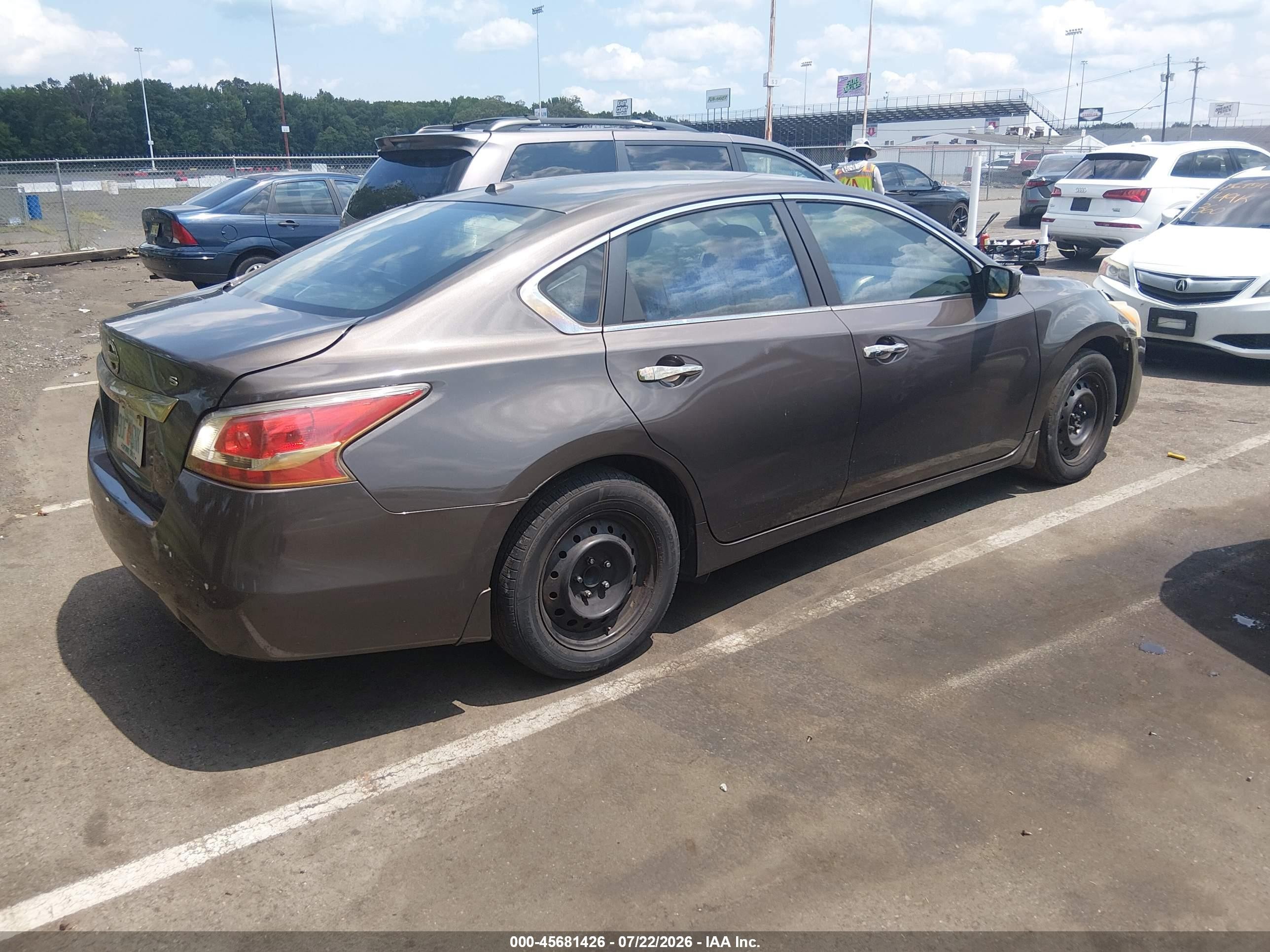 2014 Nissan Altima 2.5 S Brown vin: 1N4AL3AP7EC191033