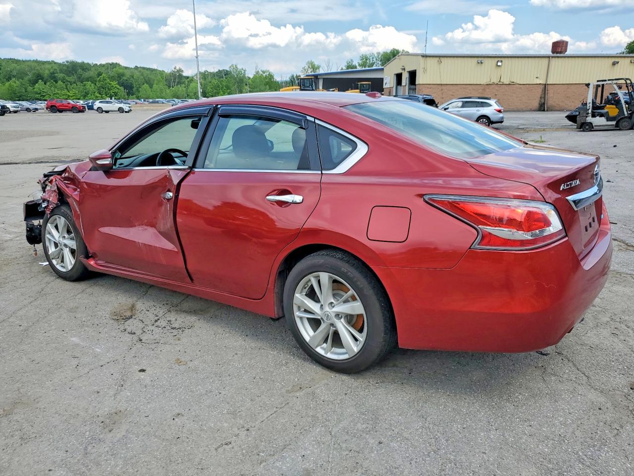 2014 Nissan Altima 2.5 Sl Red vin: 1N4AL3AP7EC191811