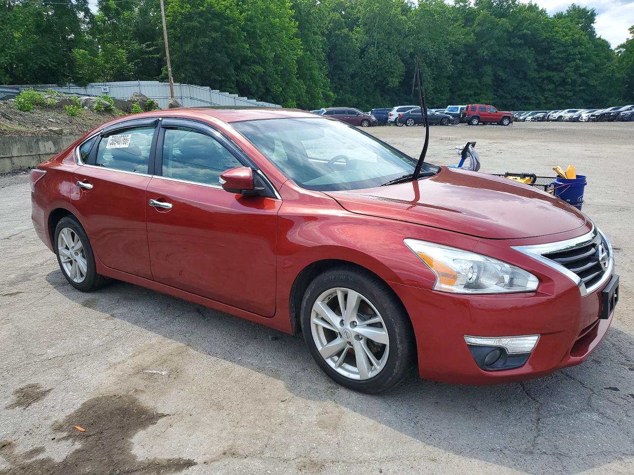 2014 Nissan Altima 2.5 Sl Red vin: 1N4AL3AP7EC191811