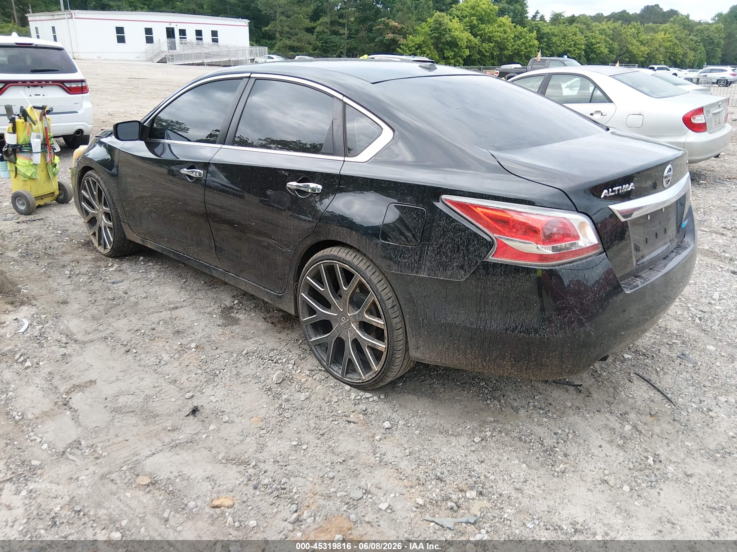 2014 Nissan Altima 2.5 Sv Black vin: 1N4AL3AP7EC195308