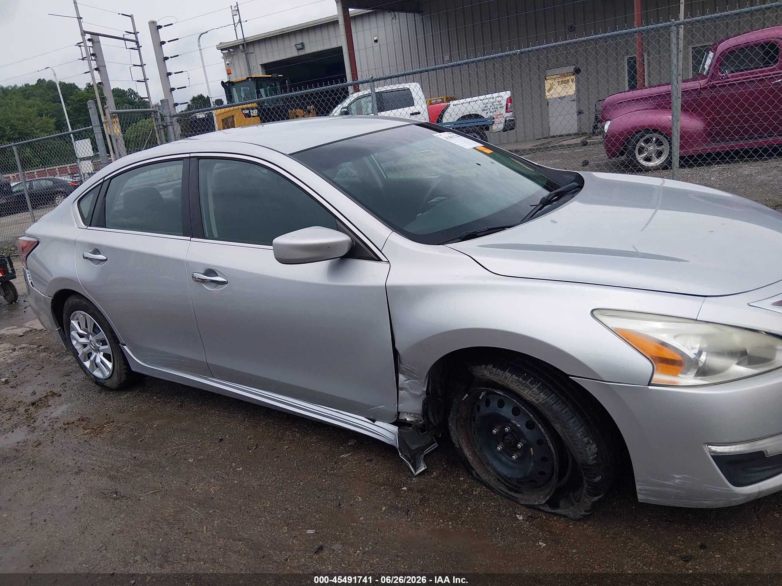 2014 Nissan Altima 2.5 S Silver vin: 1N4AL3AP7EC196443
